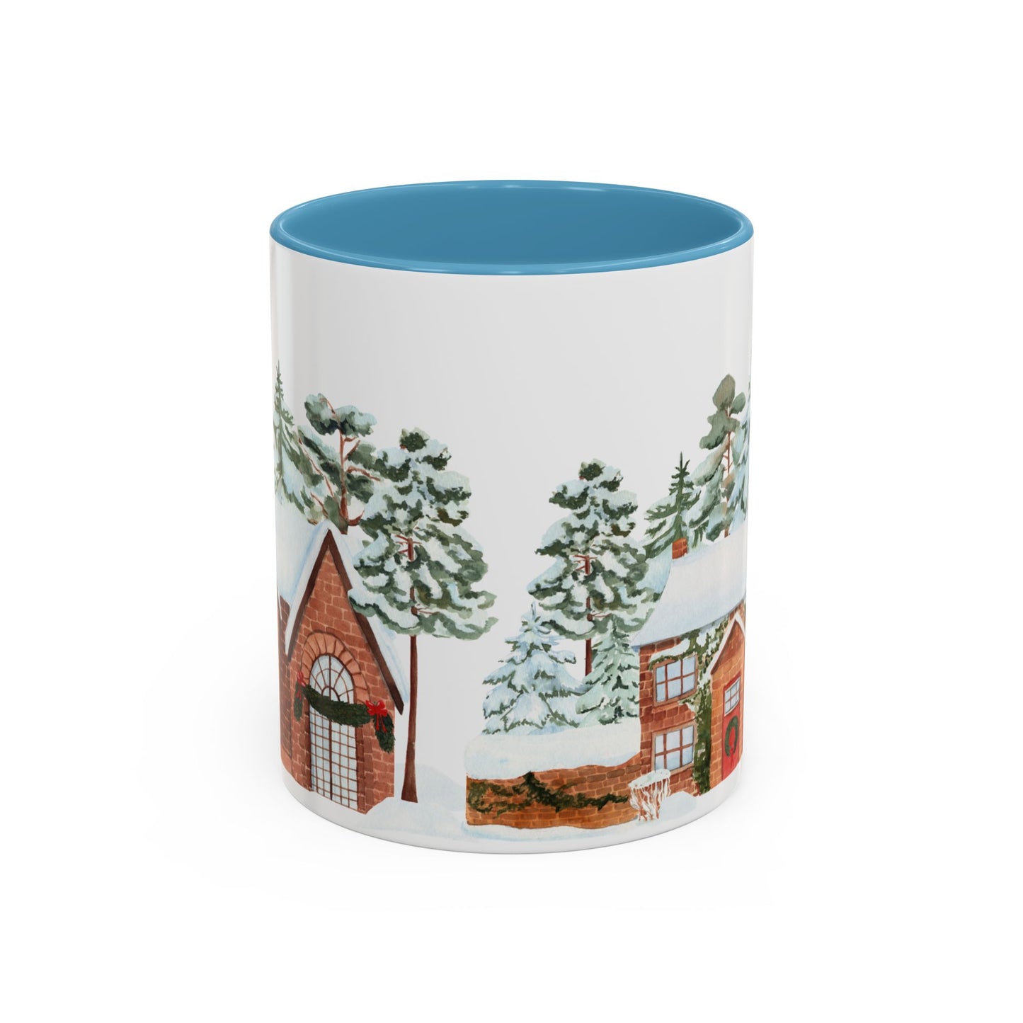 Christmas Houses - Accent Coffee Mug (11, 15oz) - 10456