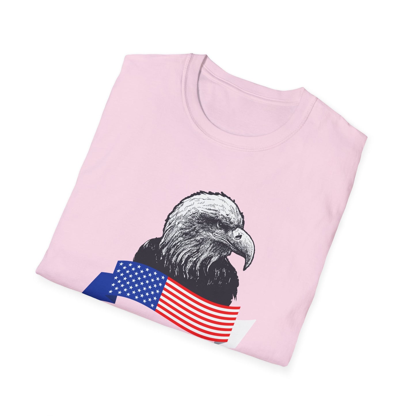 Eagle Freedom T-Shirt - Patriotic Tee for Independence Day, Memorial Day, Veteran's Day, Casual Wear, Gift for Freedom Lovers - 13738