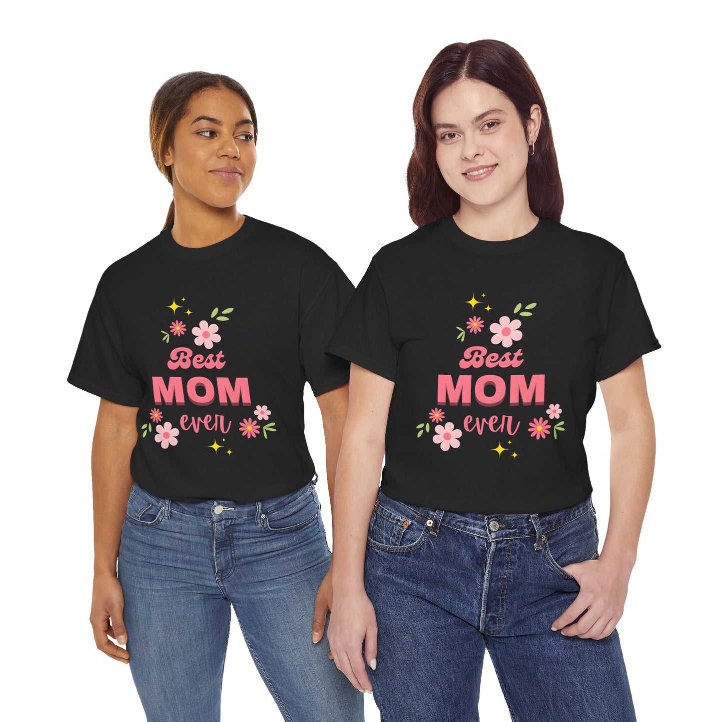 Best Mom Ever Shirt – Floral Mother’s Day Gift Tee - 14878