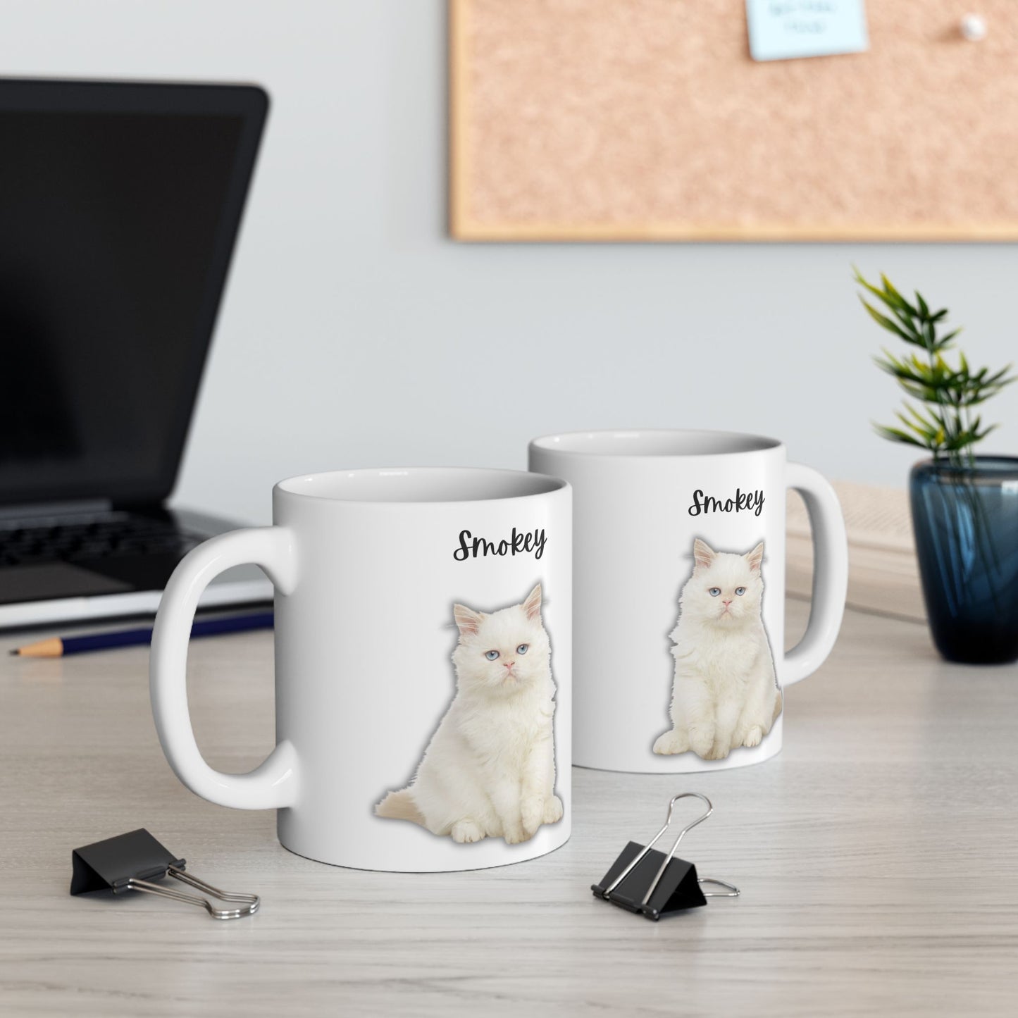 Personalised Cute Ceramic Mug - Perfect Gift for Dog Lovers, Pet Owner Coffee Mug - 14200