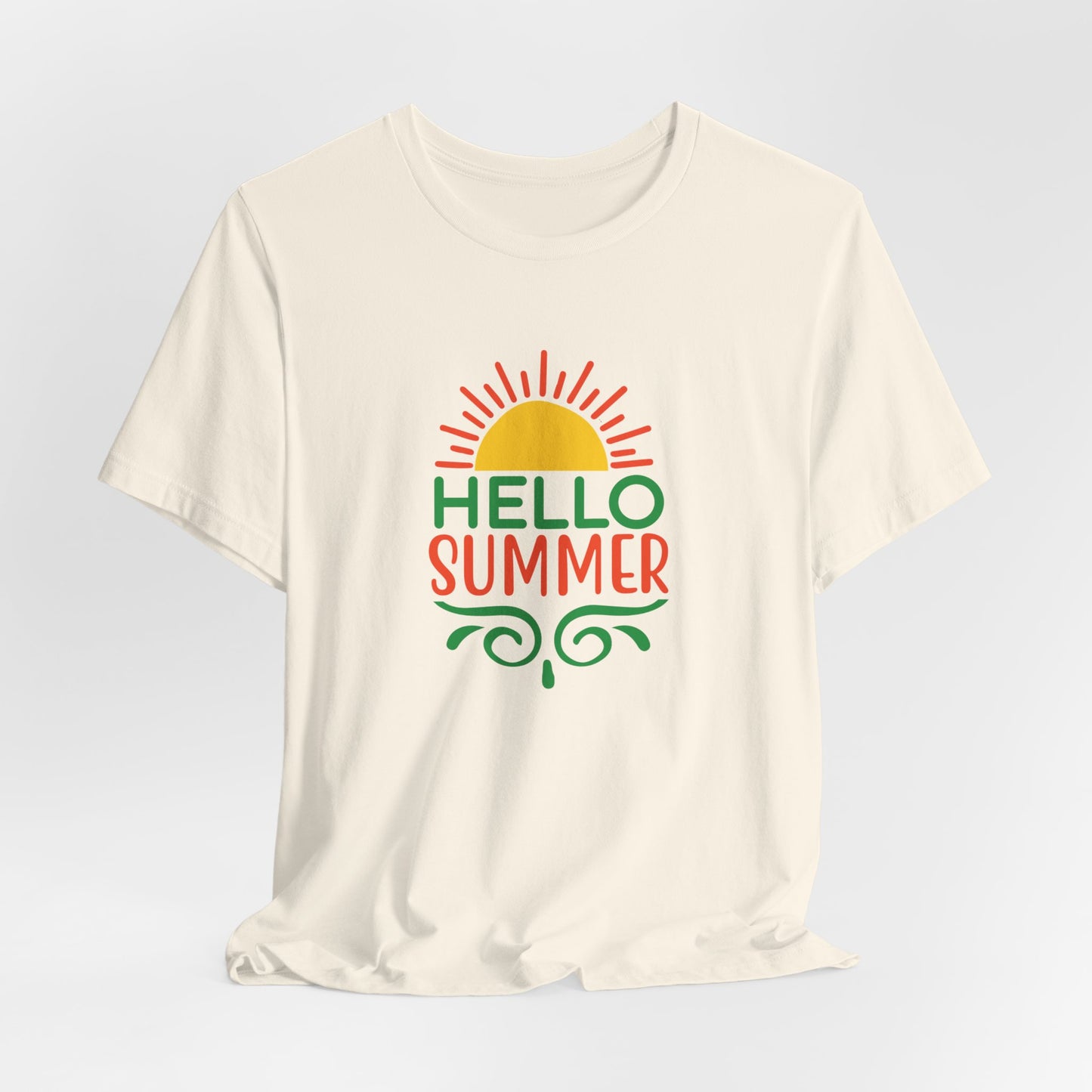 Hello Summer - Unisex Jersey Short Sleeve Tee