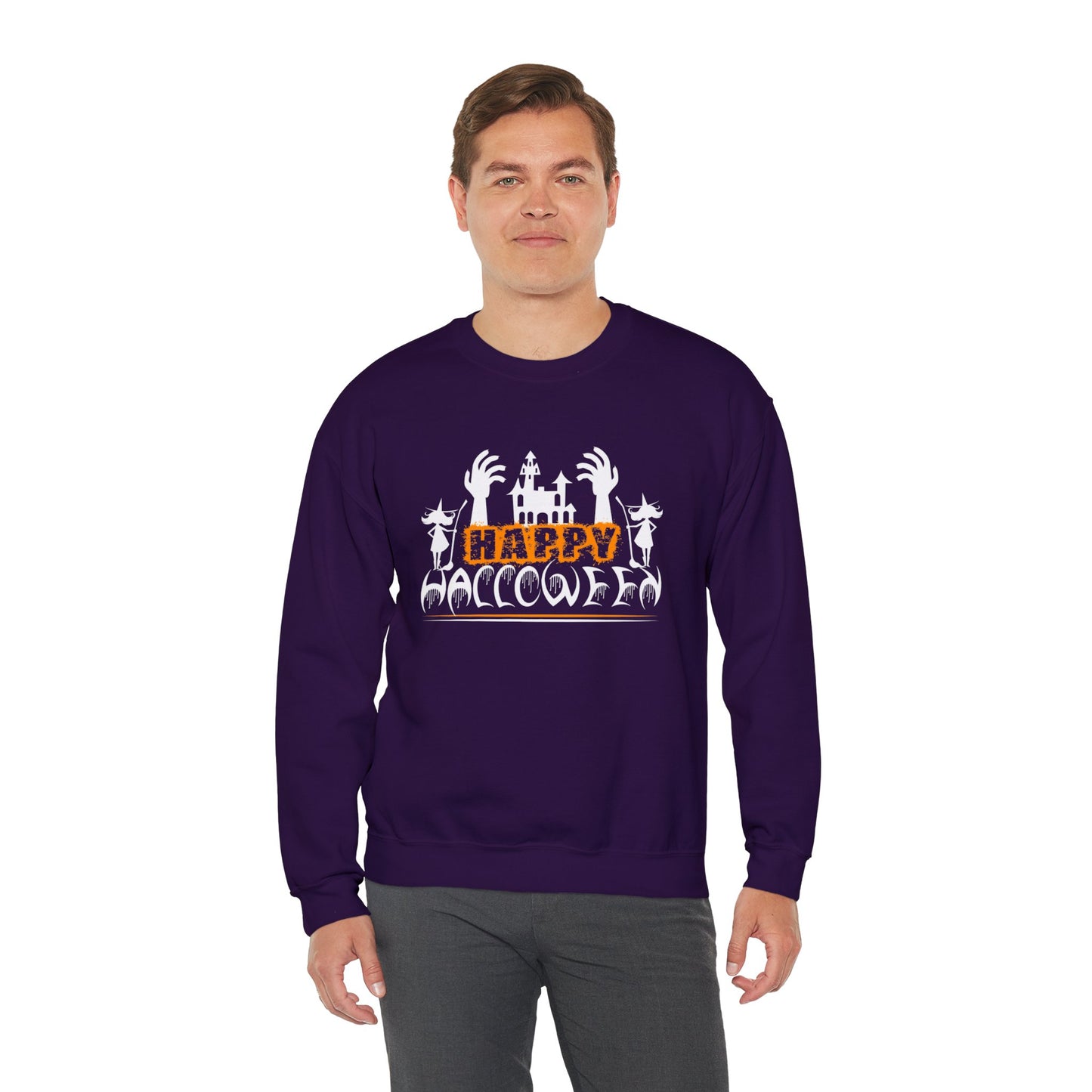 Happy Halloween - Unisex Heavy Blend™ Crewneck Sweatshirt