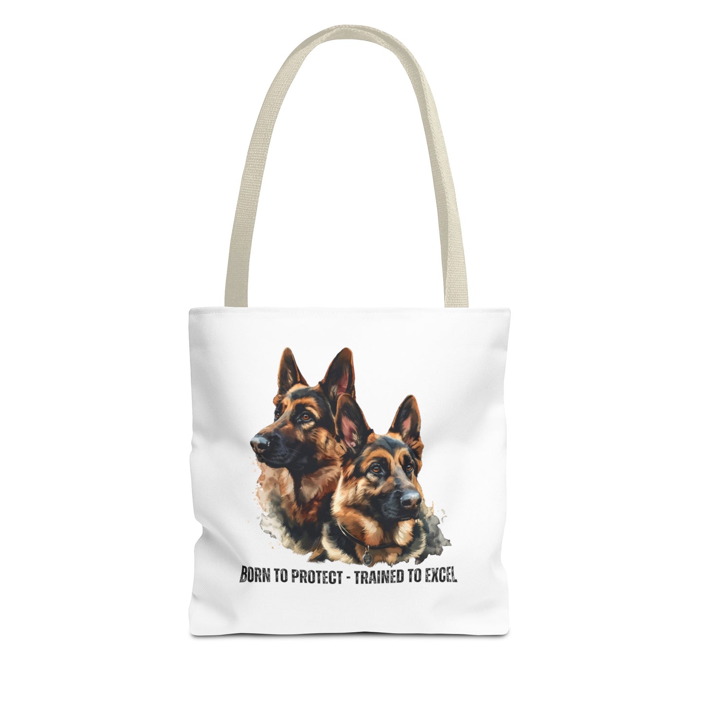 German Shepherds: Born to Protect - Tote Bag