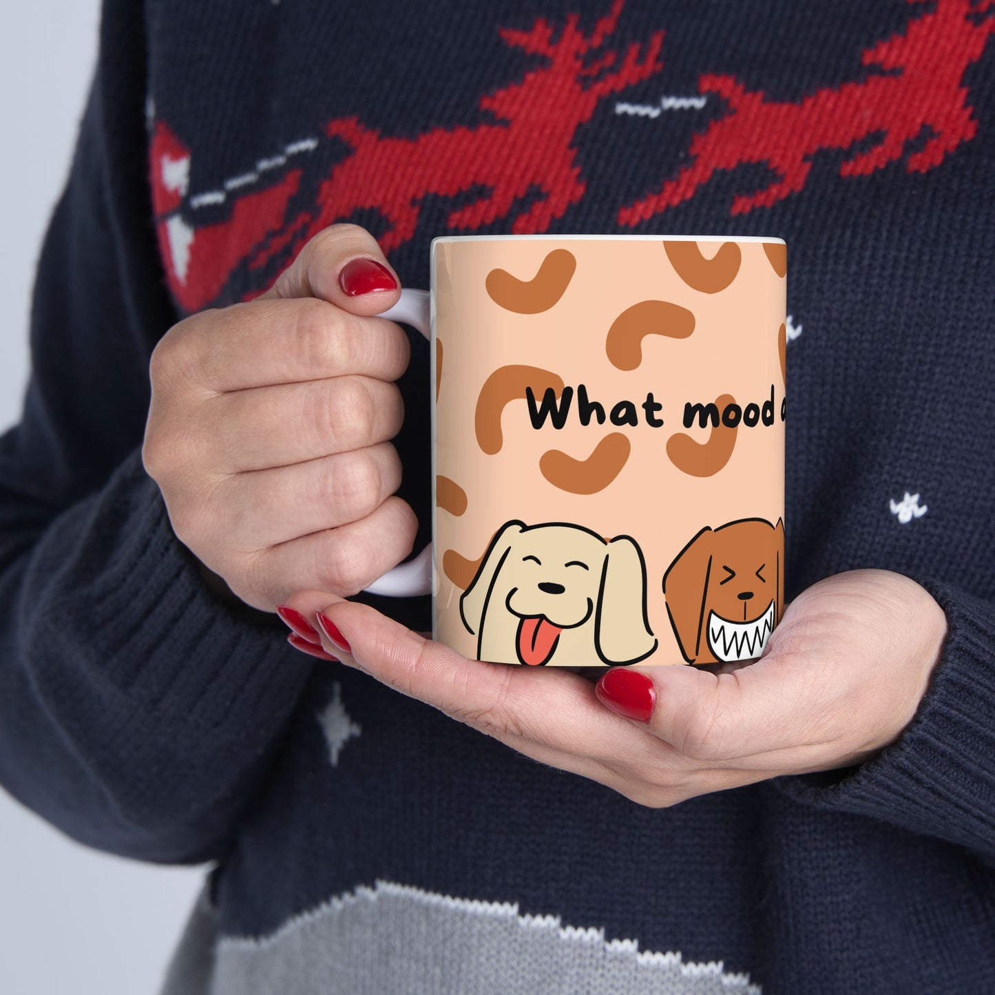 Dogs, What Mood are You Today? - Ceramic Mug, (11oz, 15oz) - 11001