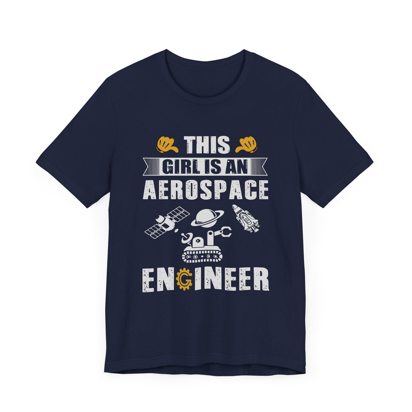 Engineer: This Girl Is An Aerospace Engineer - Unisex Jersey Short Sleeve Tee