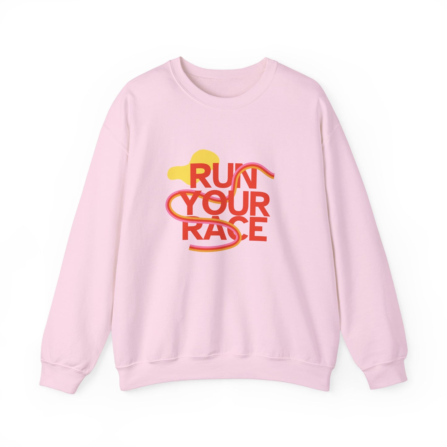 Run Your Race - Unisex Heavy Blend™ Crewneck Sweatshirt