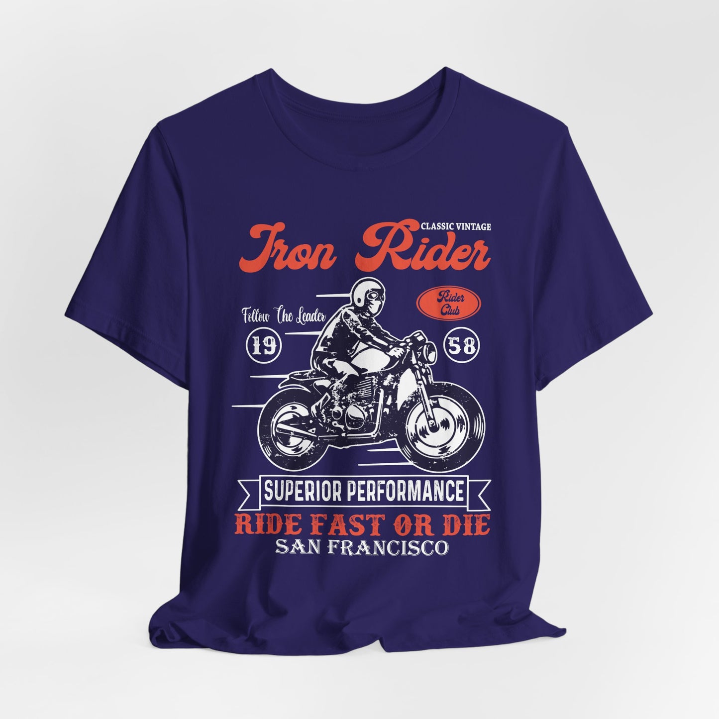 Iron Rider, Superior Performance - Unisex Jersey Short Sleeve Tee - 13209