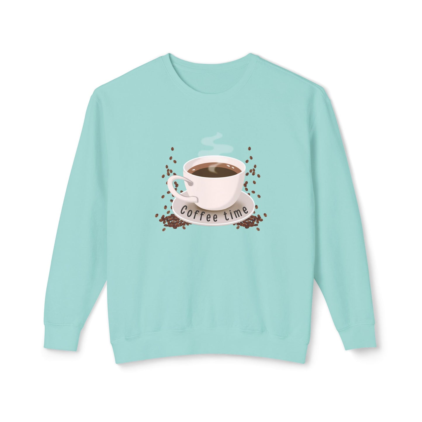 Coffee Time - Unisex Lightweight Crewneck Sweatshirt - 11289