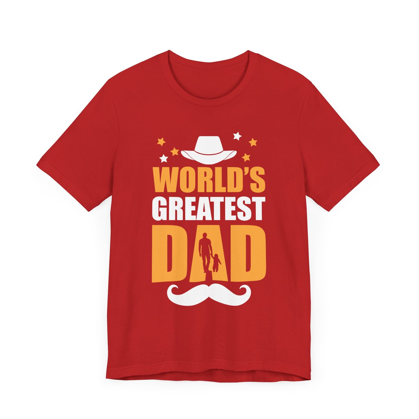 World's Greatest Dad - Unisex Jersey Short Sleeve Tee - 13740