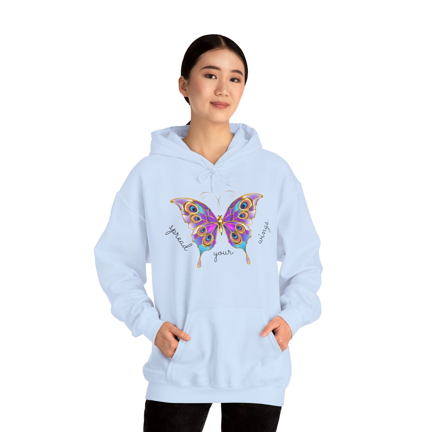 Spread Your Wings -  Unisex Heavy Blend™ Hooded Sweatshirt