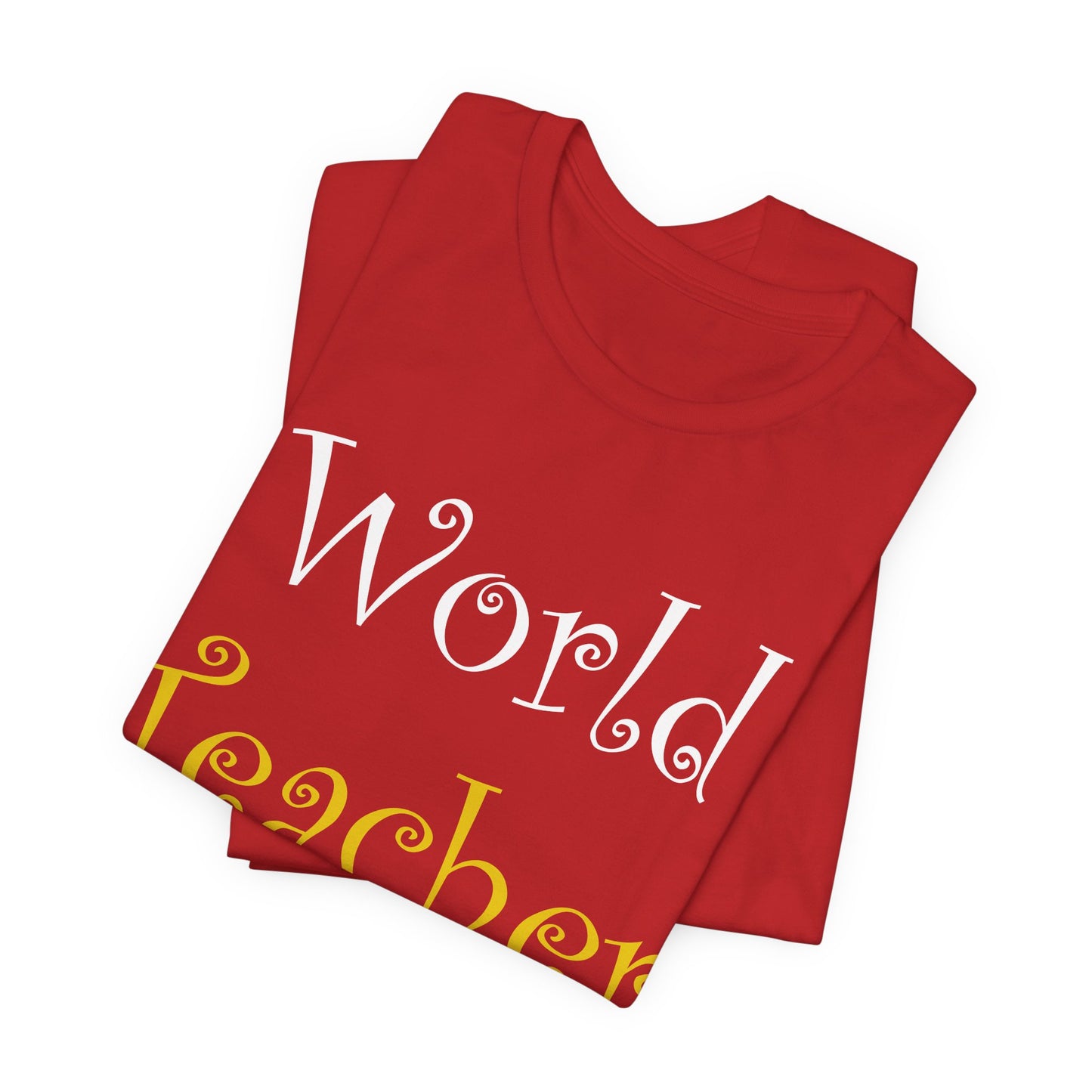 World Teacher Day - Unisex Jersey Short Sleeve Tee