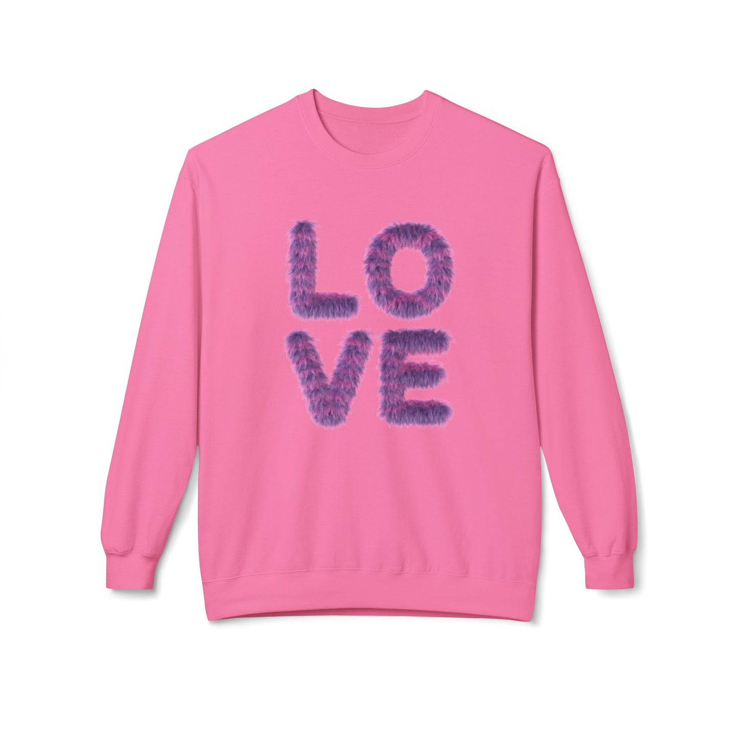 Love - Unisex Midweight Softstyle Fleece Crewneck Sweatshirt - 11558