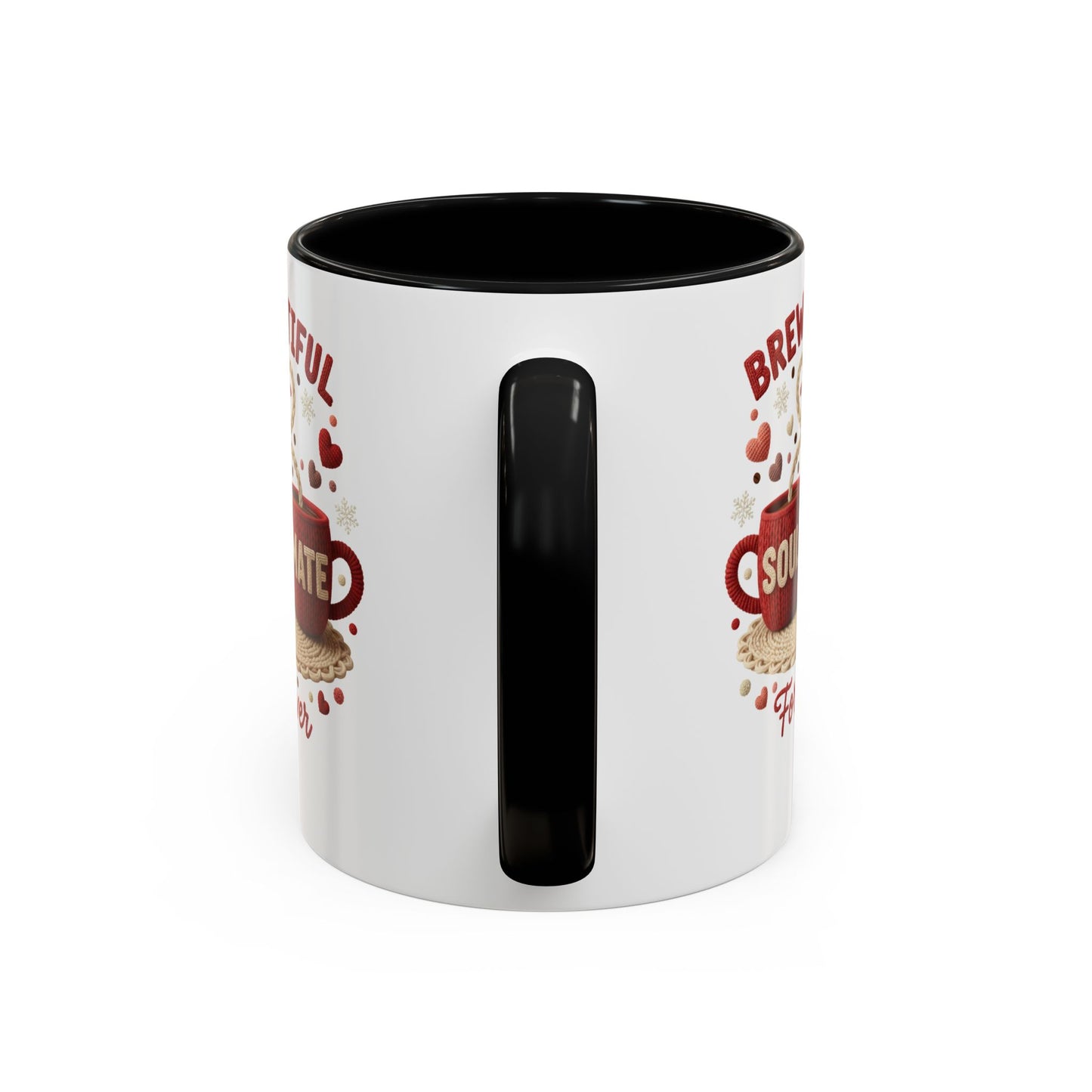 Brew-tiful Soulmates Forever Personalized Mug — Custom Names & Established Date (11oz / 15oz) - 14746