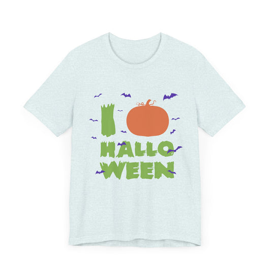 I Love Halloween - Unisex Jersey Short Sleeve Tee - 12939