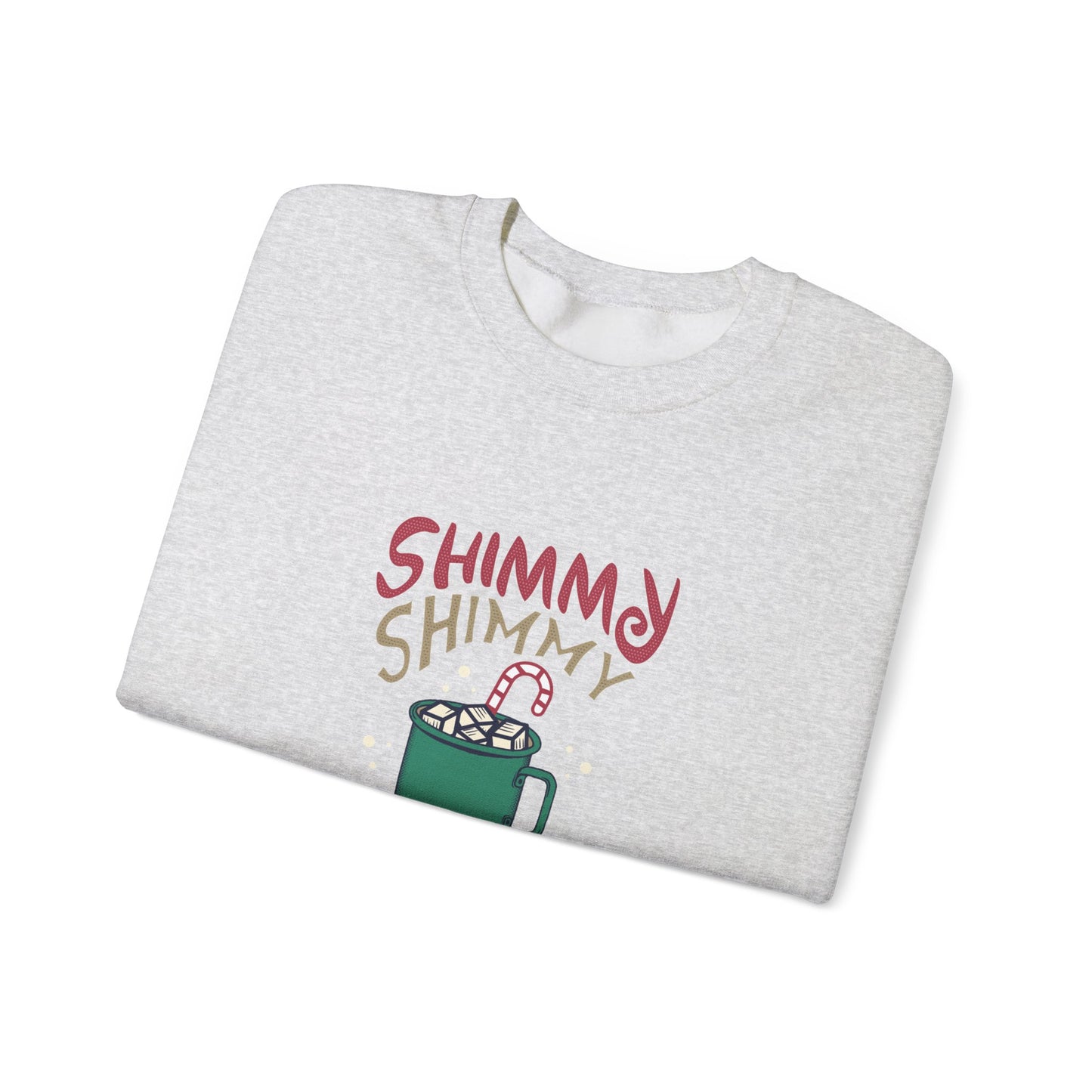 Shimmy Shimmy Cocoa What - Unisex Heavy Blend™ Crewneck Sweatshirt