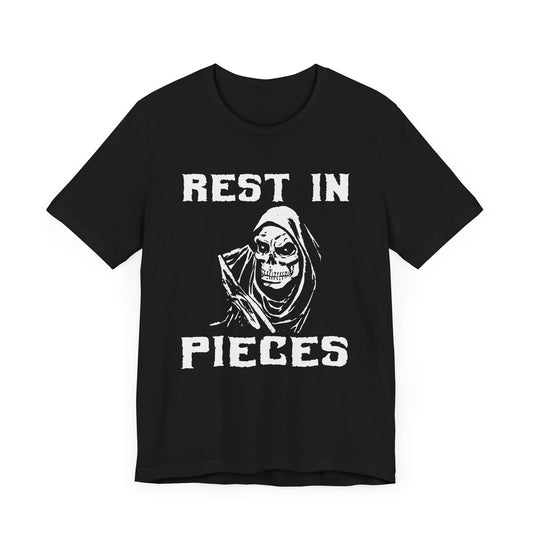 Halloween: Rest In Pieces - Unisex Jersey Short Sleeve Tee - 12664
