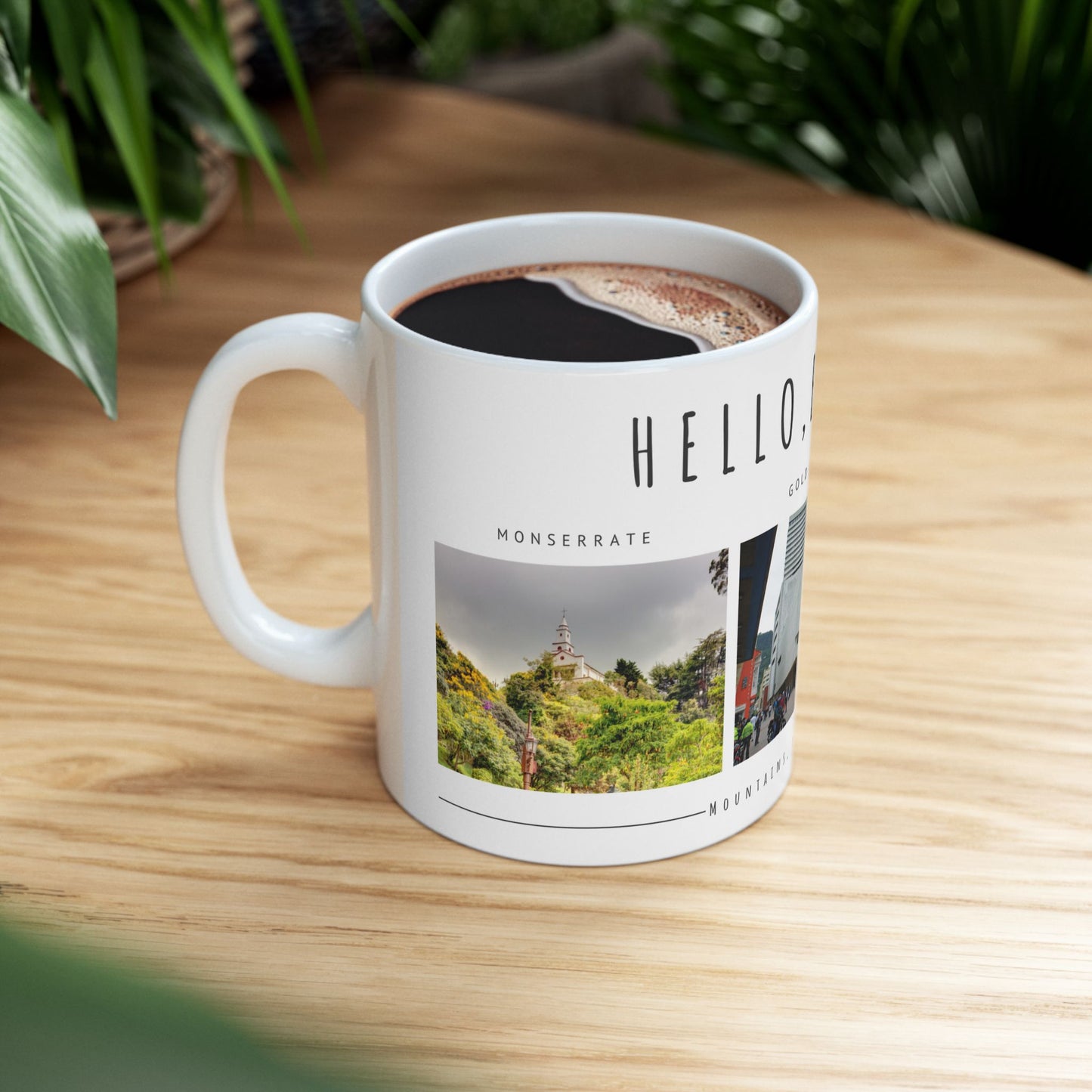 Hello Bogota! Ceramic Coffee Mug - 11oz & 15oz - 12175