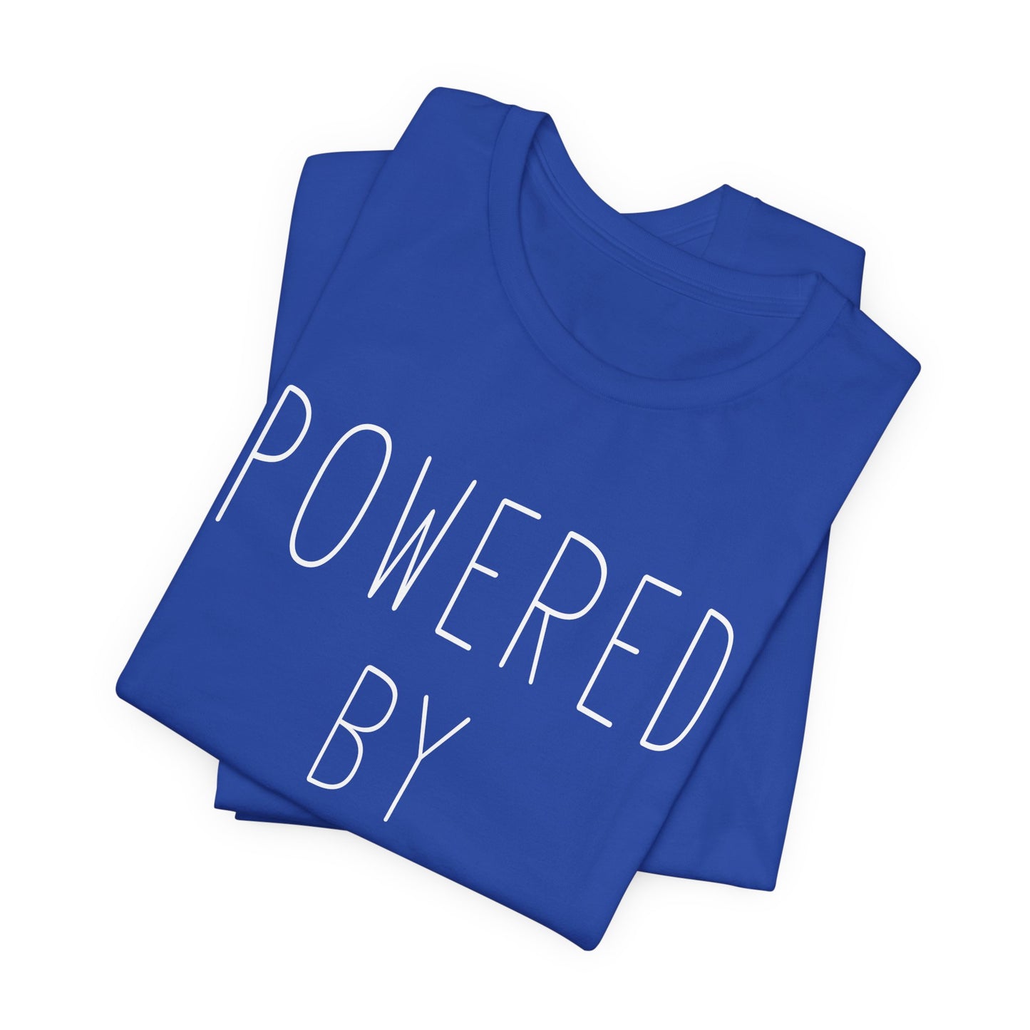 Vegan: Powered By Plants - Unisex Jersey Short Sleeve Tee