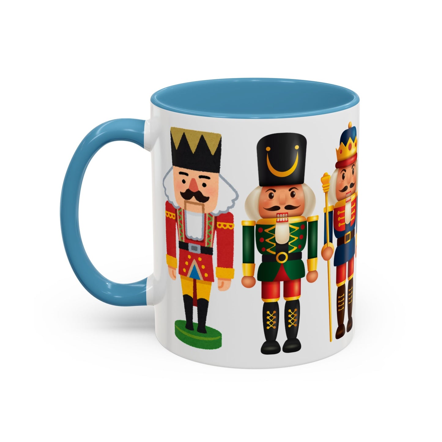 Christmas Nutcrackers - Accent Coffee Mug (11, 15oz) - 10361