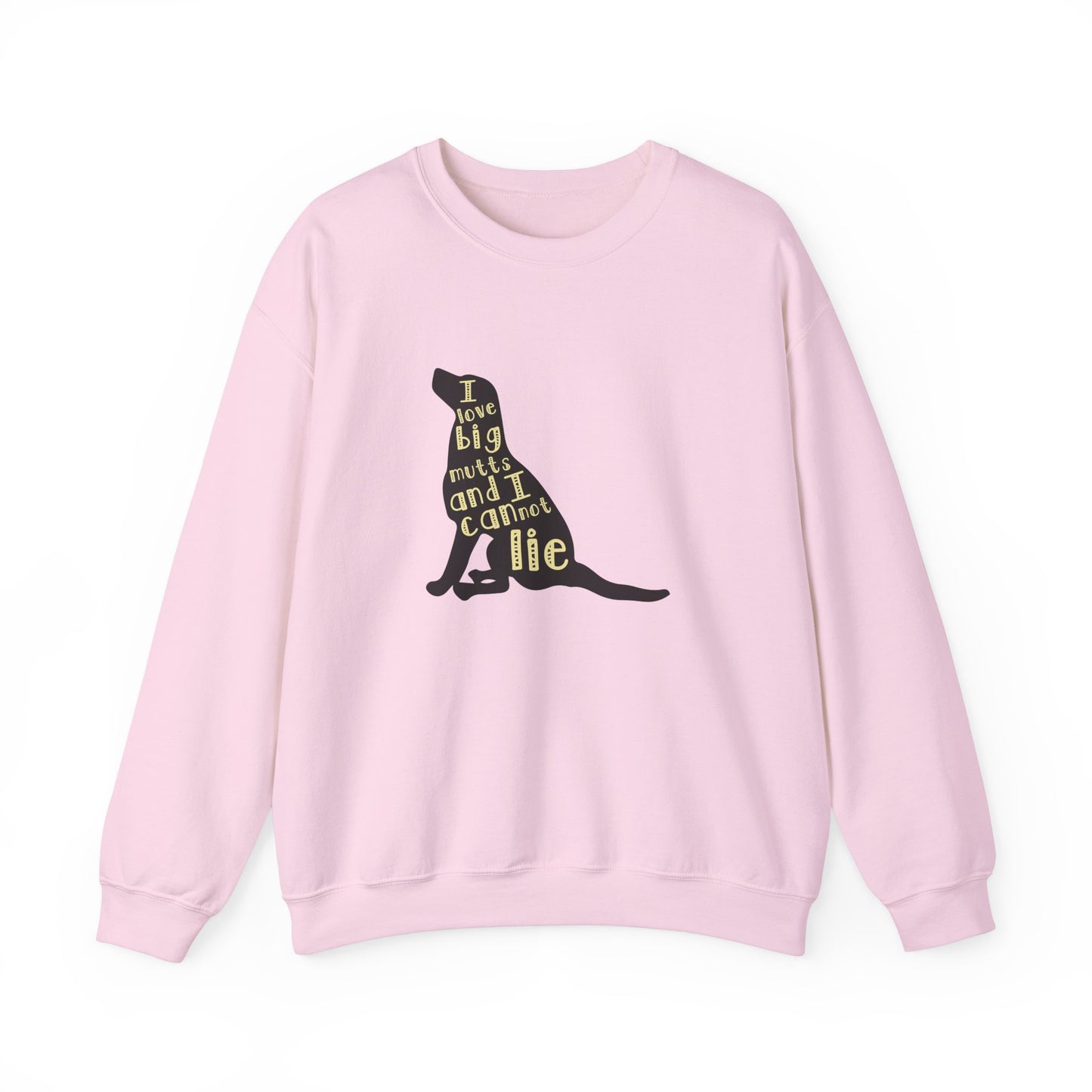 I Love Big Mutts and I Cannot Lie - Unisex Heavy Blend™ Crewneck Sweatshirt