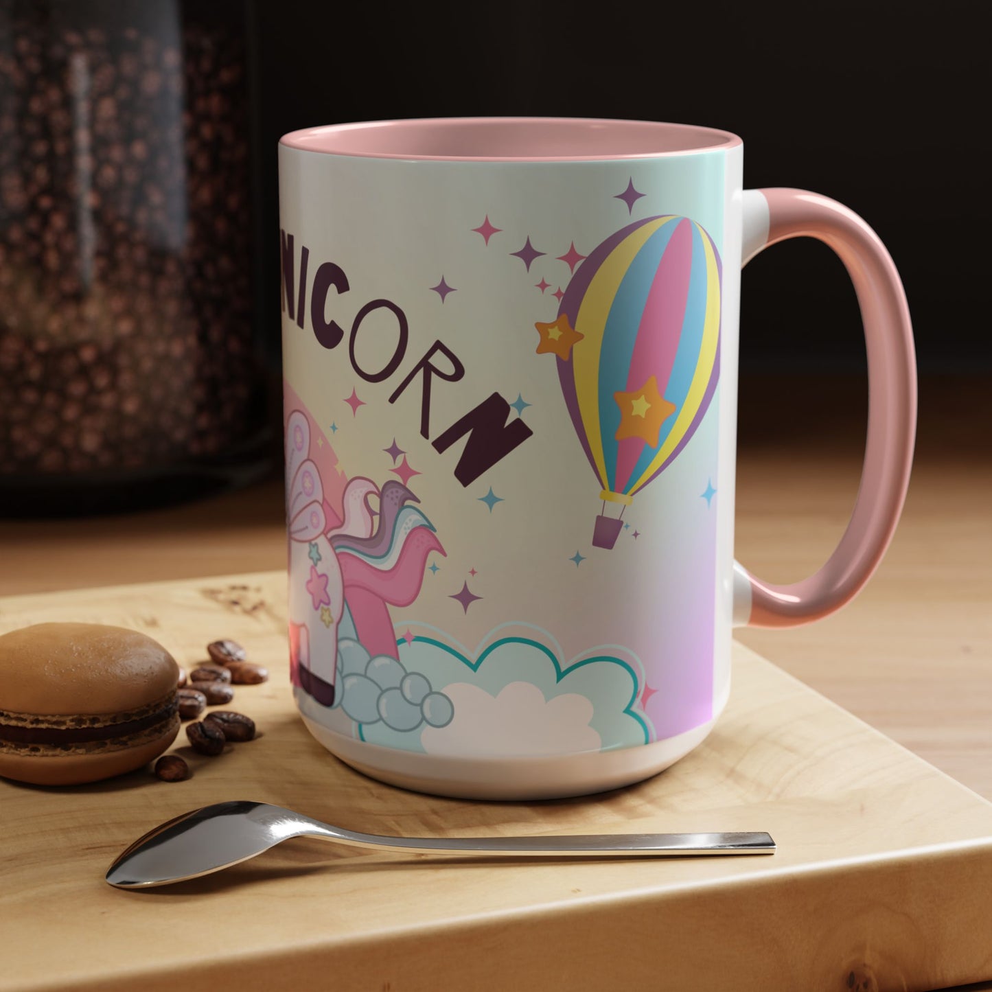 Be A Unicorn - Accent Coffee Mug (11, 15oz) - 11007