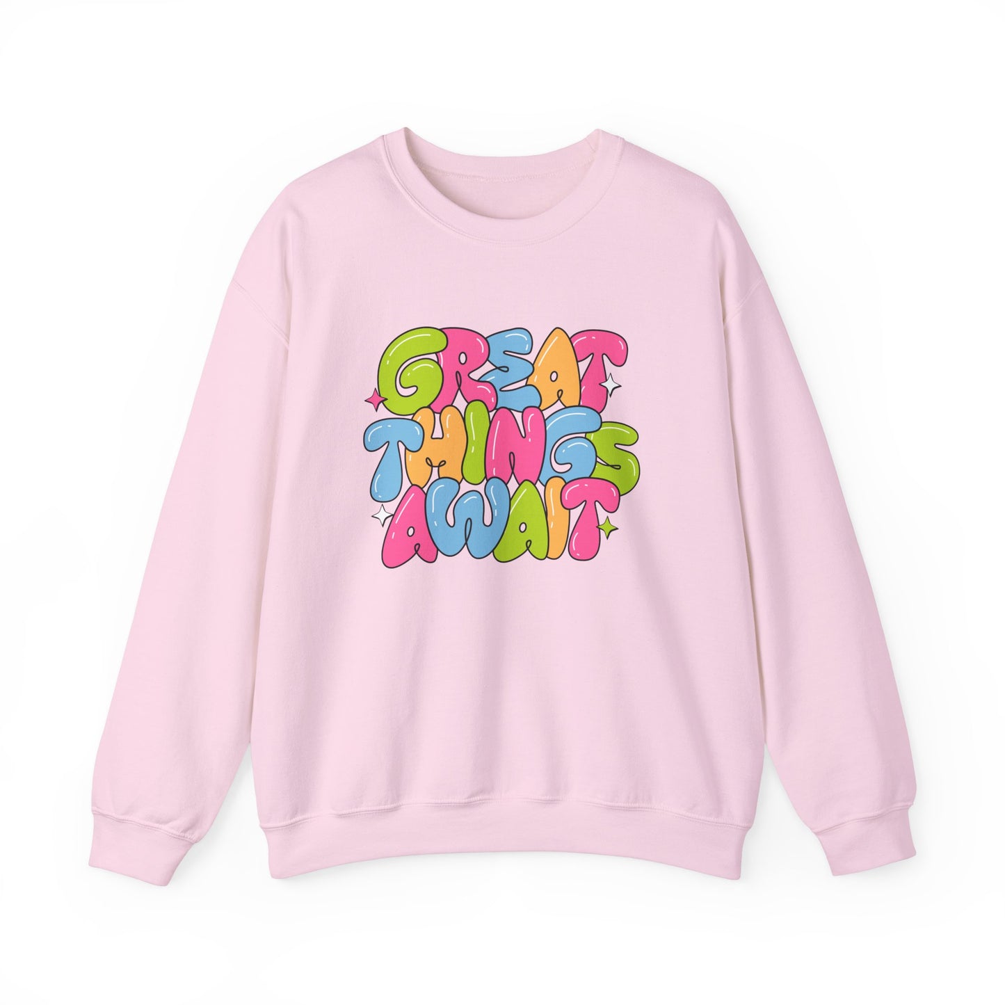 Great Things Awaits - Unisex Heavy Blend™ Crewneck Sweatshirt