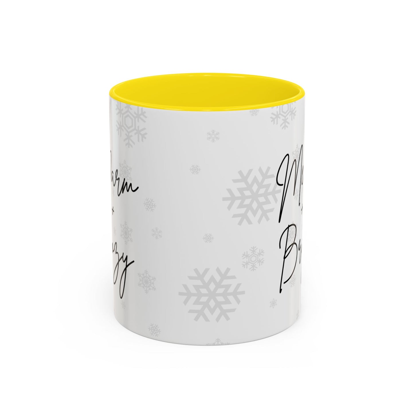 Warm+Cozy, Merry+Bright - Accent Coffee Mug (11, 15oz) - 11115