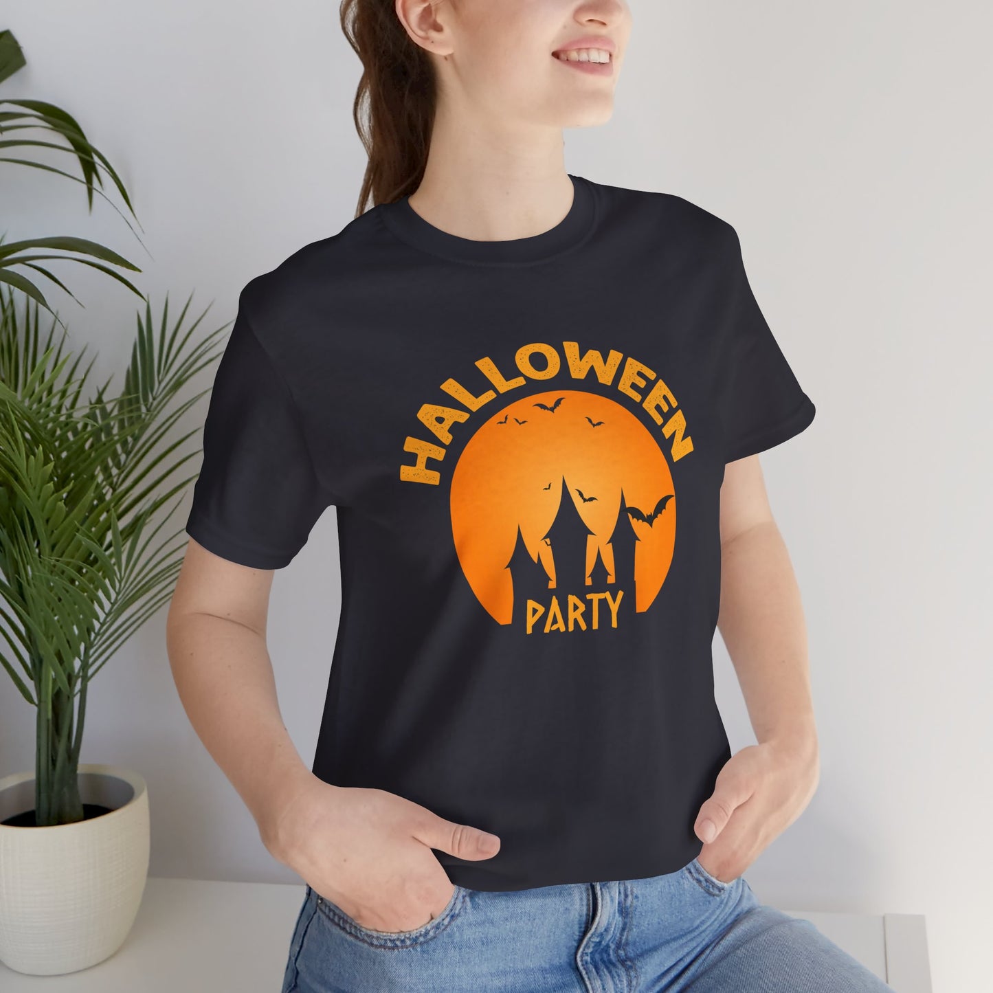 Halloween Party - Unisex Jersey Short Sleeve Tee - 12256