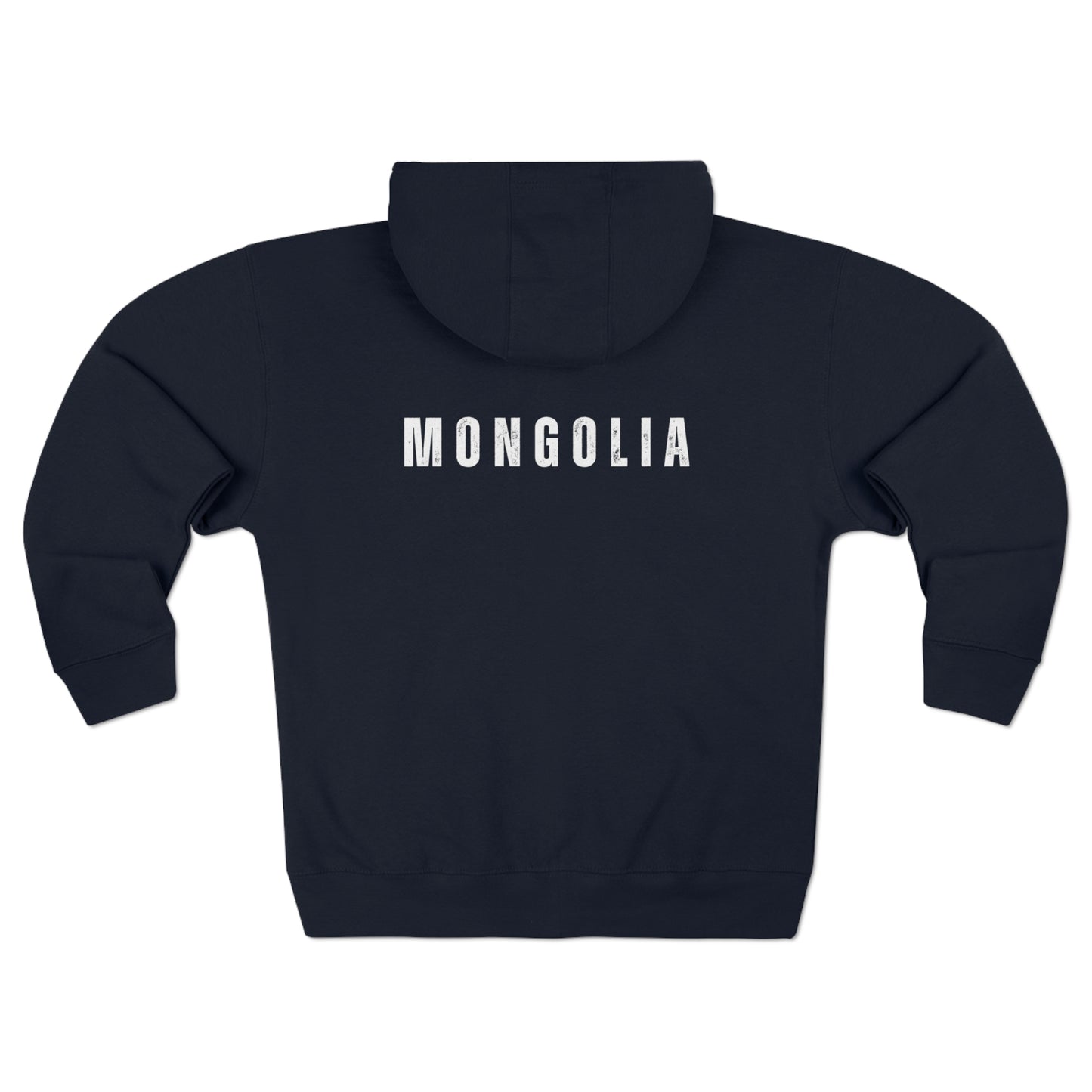 Born to Conquer Mongolia - Unisex Zip Hoodie