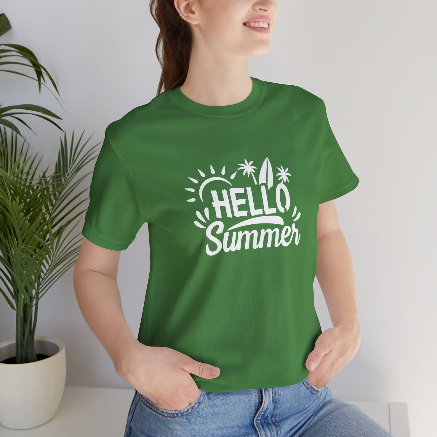 Hello Summer - Unisex Jersey Short Sleeve Tee