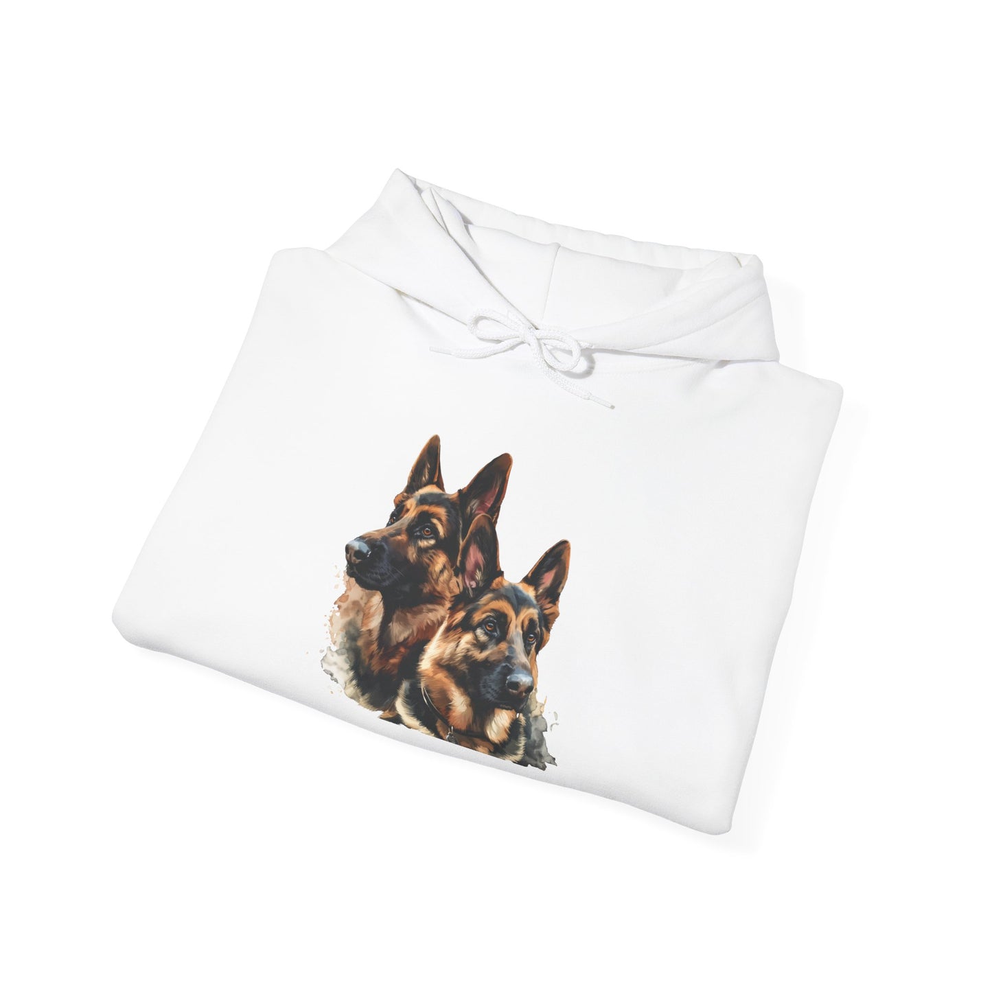 German Shepherds: Born to Protect - Unisex Heavy Blend™ Hooded Sweatshirt