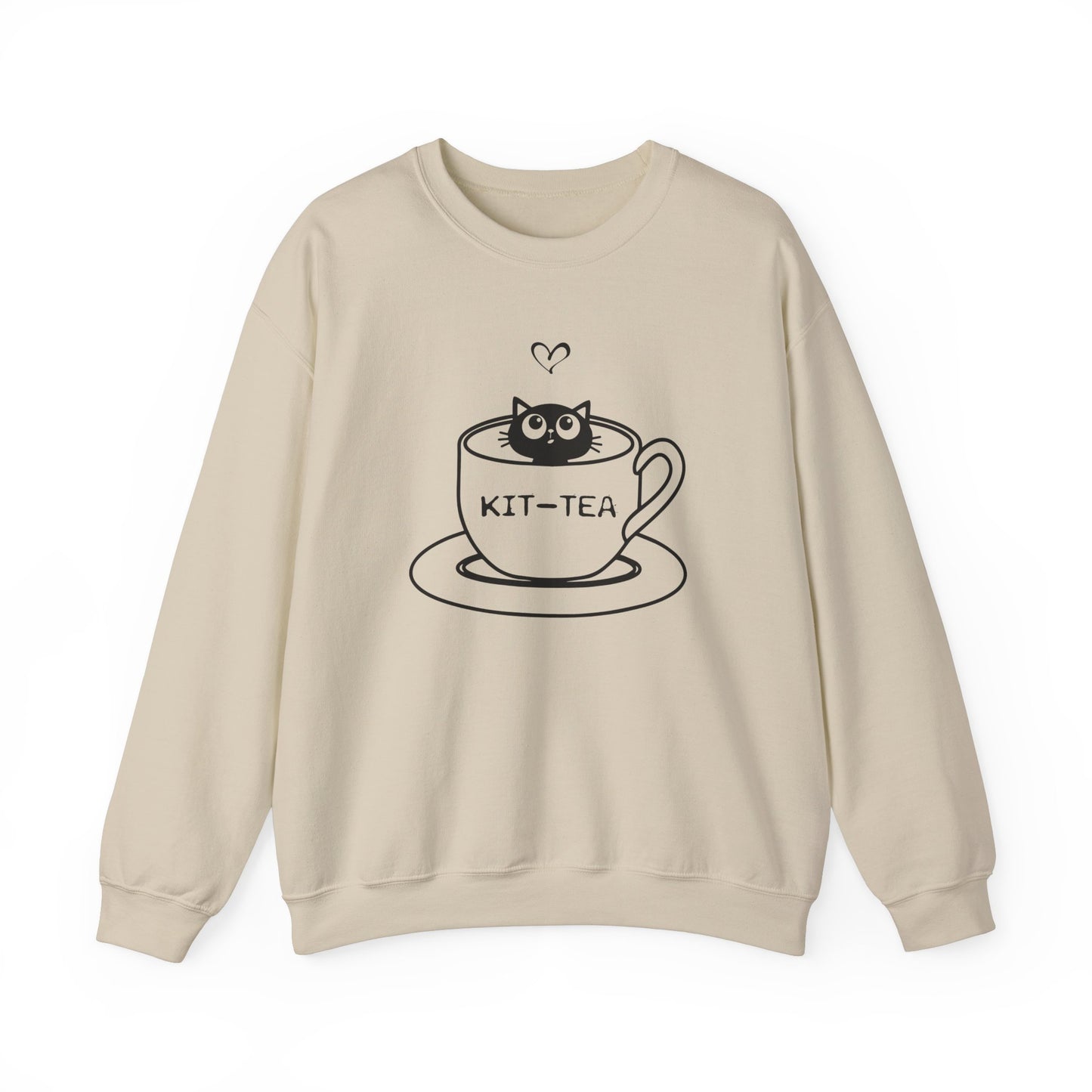 Kit-Tea - Unisex Heavy Blend™ Crewneck Sweatshirt