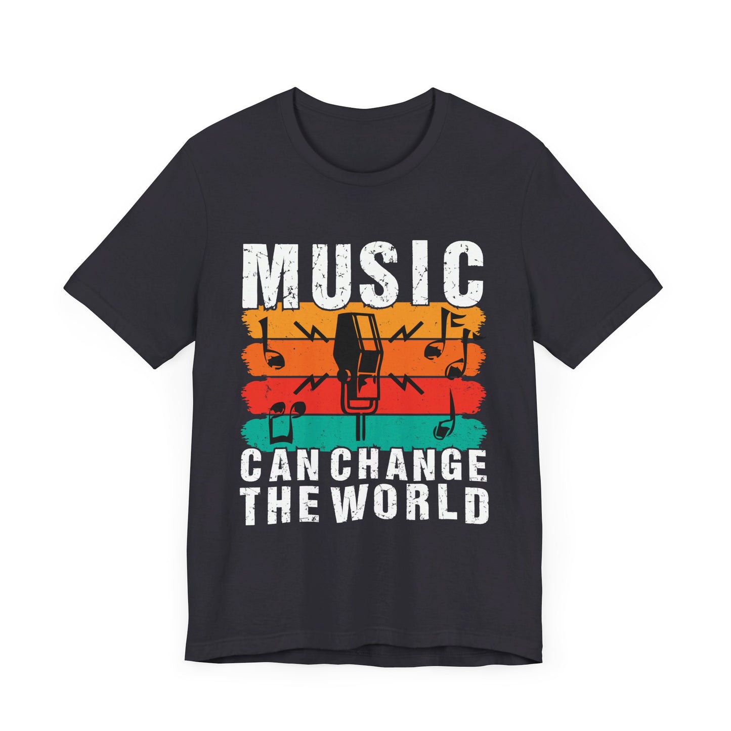 Music Can Change The World - Unisex Jersey Short Sleeve Tee