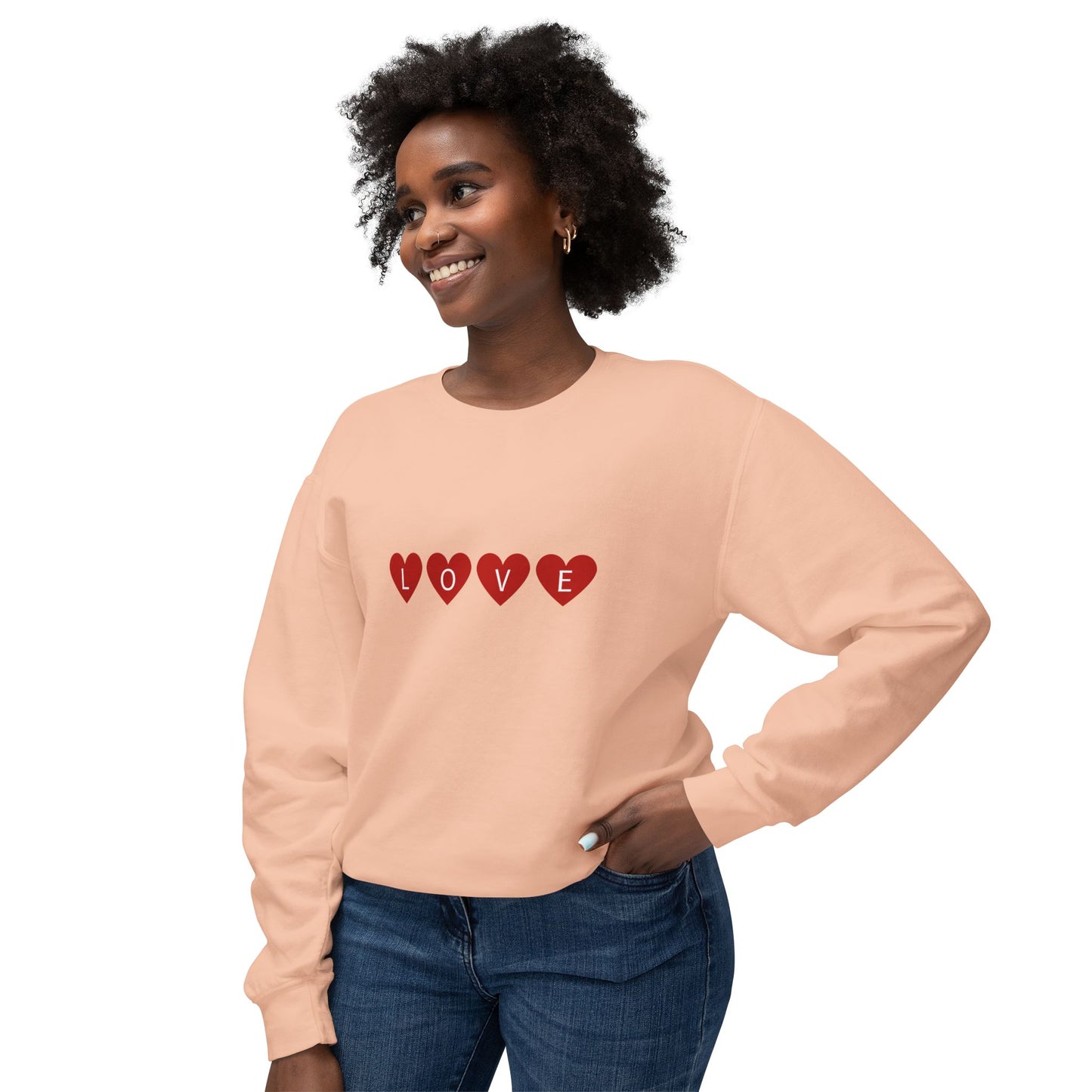 Love - Unisex Lightweight Crewneck Sweatshirt - 10953