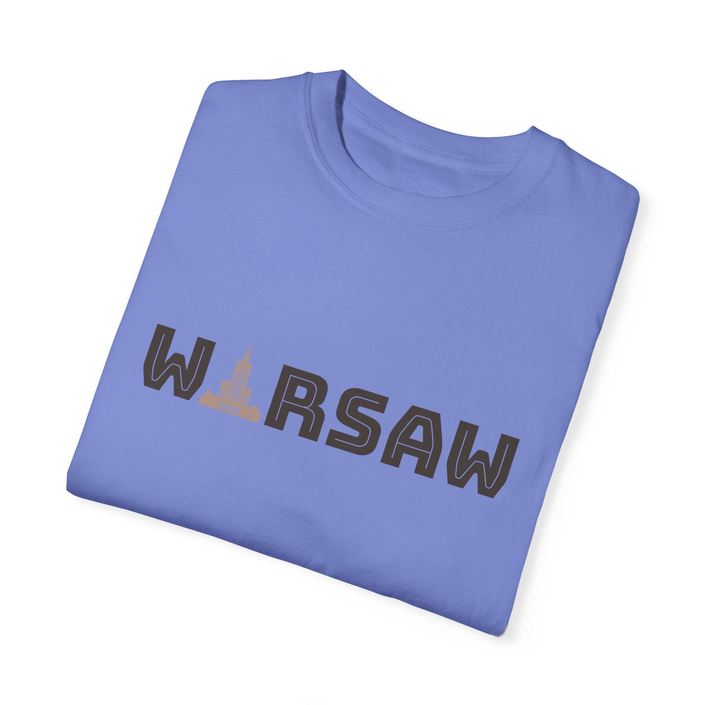 Warsaw City Graphic Unisex T-Shirt – Perfect for Travelers and Locals - 12141