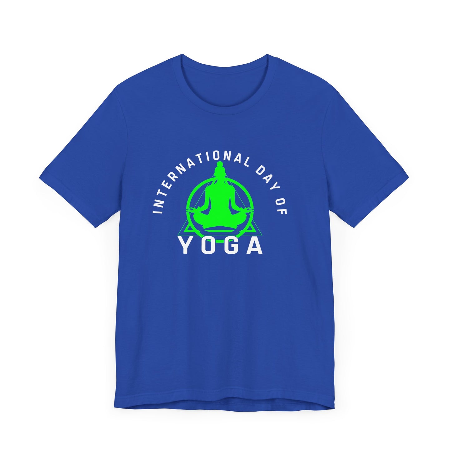 International Day Of Yoga - Unisex Jersey Short Sleeve Tee