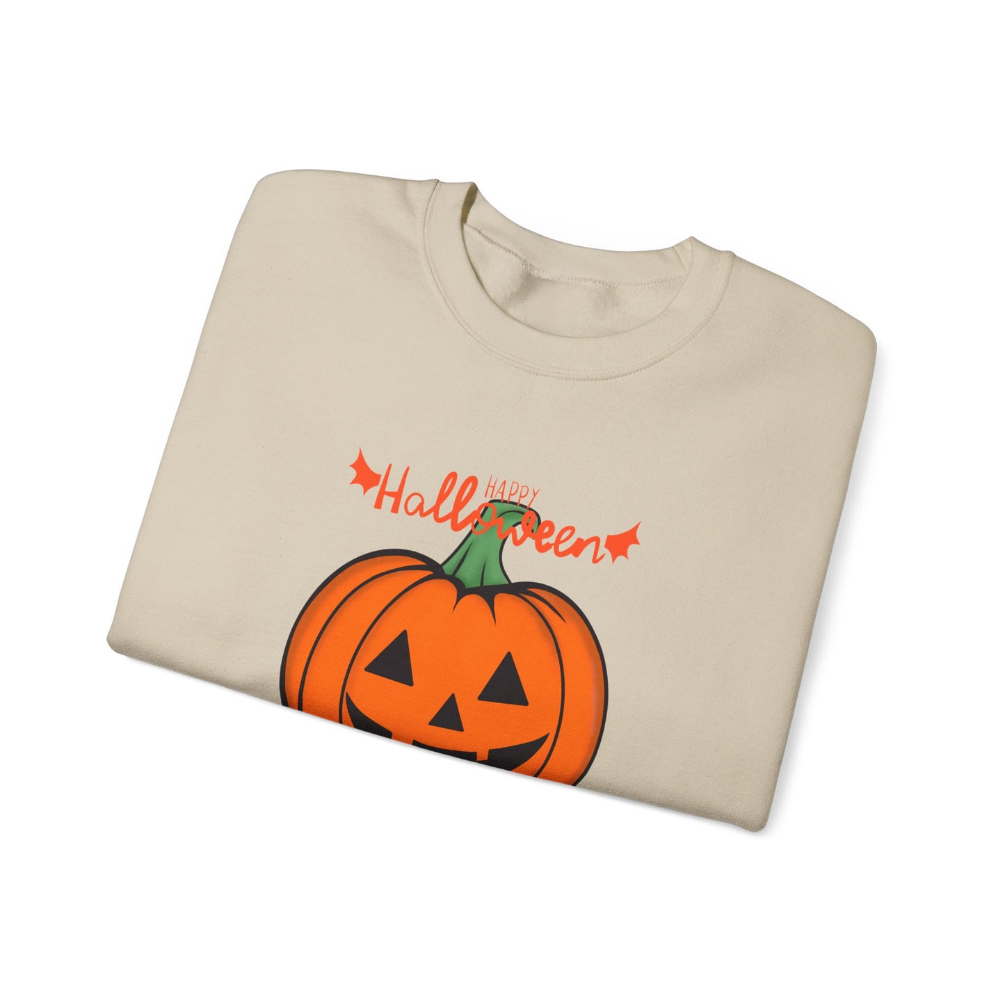 Happy Halloween, Big Pumpkin - Unisex Heavy Blend™ Crewneck Sweatshirt