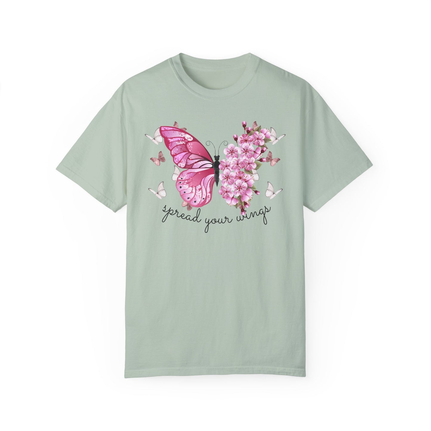 Butterfly, Embrace the Beauty of Nature - Unisex Garment-Dyed T-shirt - 10329