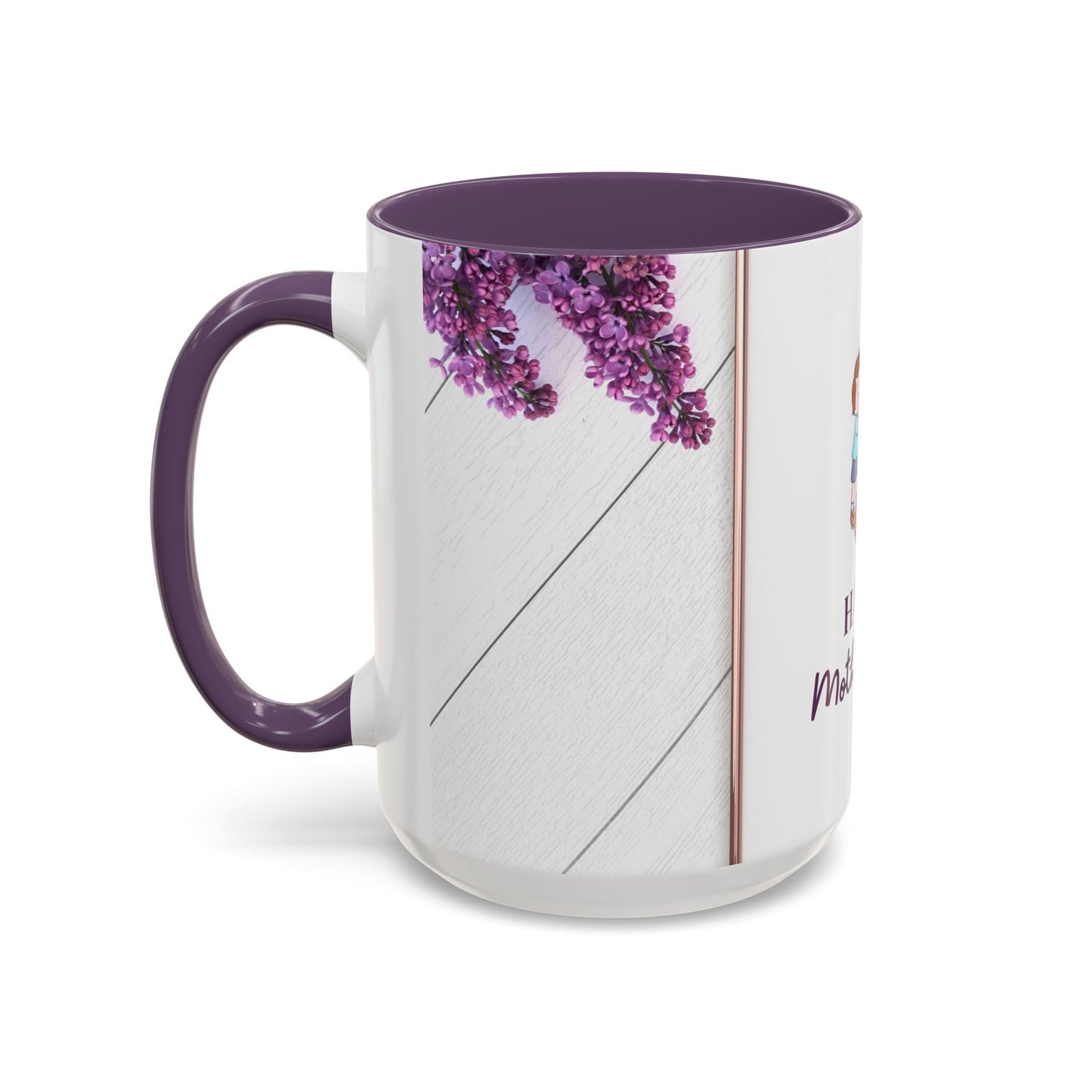 Happy Mother’s Day  - Accent Coffee Mug (11, 15oz) - 11757