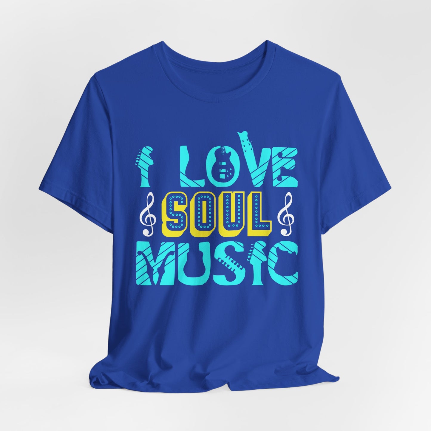 I Love Soul Music - Unisex Jersey Short Sleeve Tee