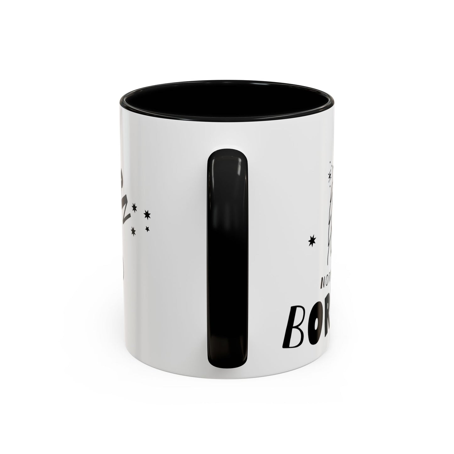 Normal is Boring, Be A Unicorn - Accent Coffee Mug (11, 15oz) - 11097