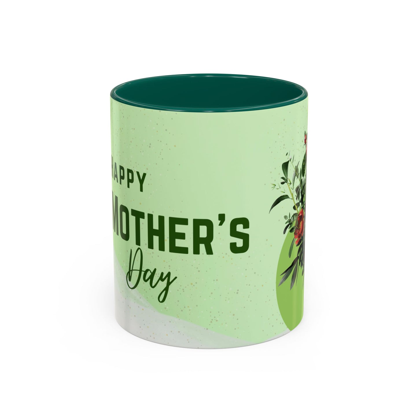 Happy Mother's Day Floral Mug - Colorful 11oz & 15oz Coffee Cup - 11871