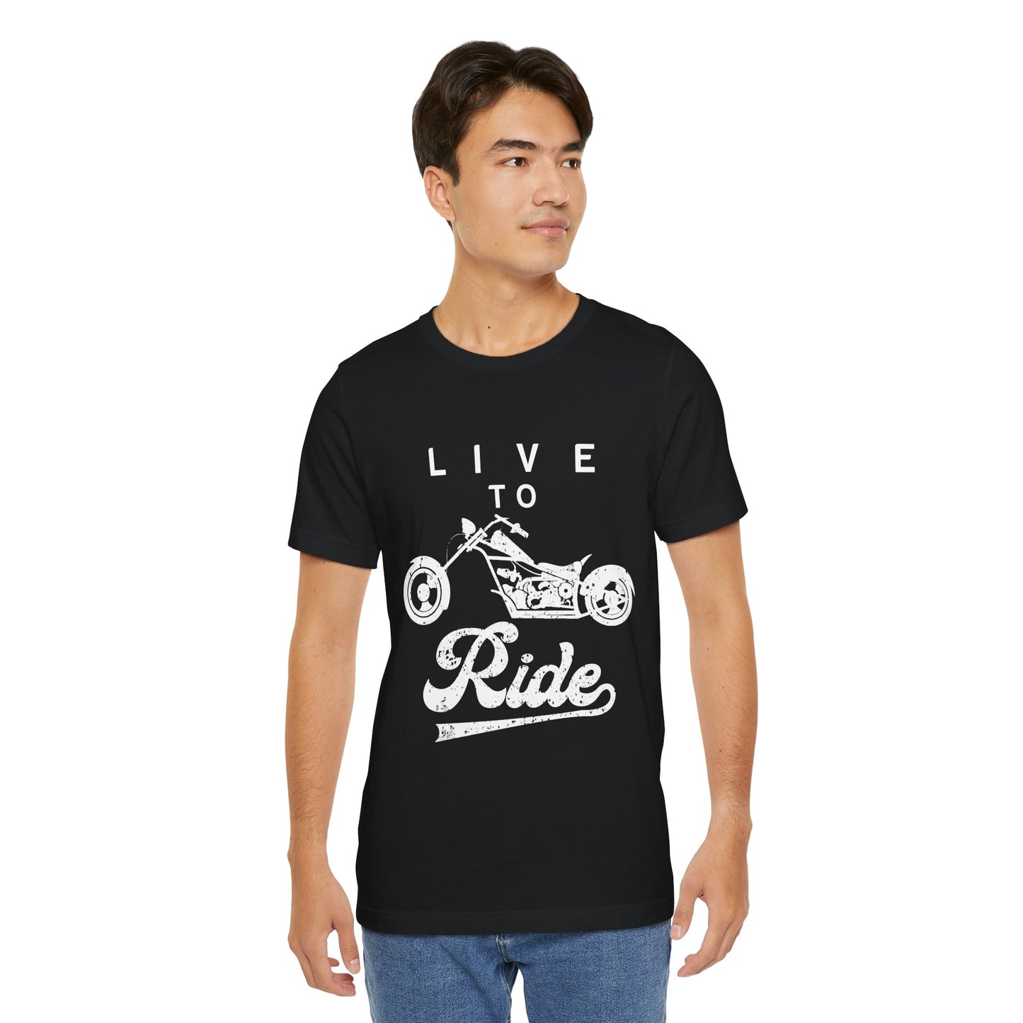 Live To Ride - Unisex Jersey Short Sleeve Tee - 13210