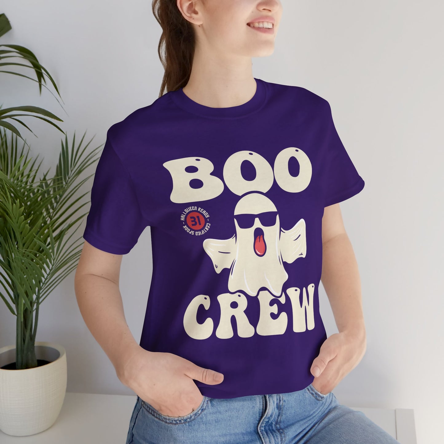 Halloween: Boo Crew - Unisex Jersey Short Sleeve Tee - 12926