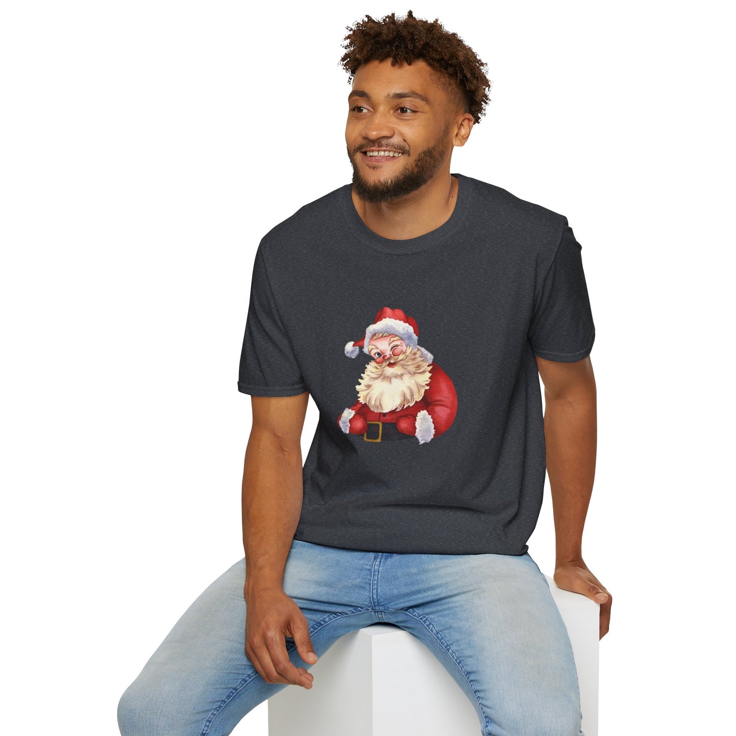 Santa - Unisex Softstyle T-Shirt