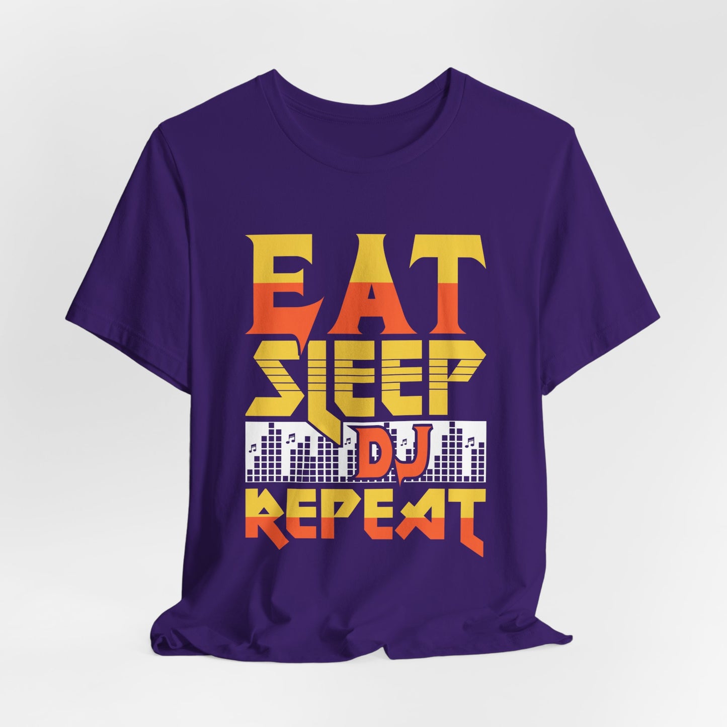 Eat Sleep DJ Repeat - Unisex Jersey Short Sleeve Tee