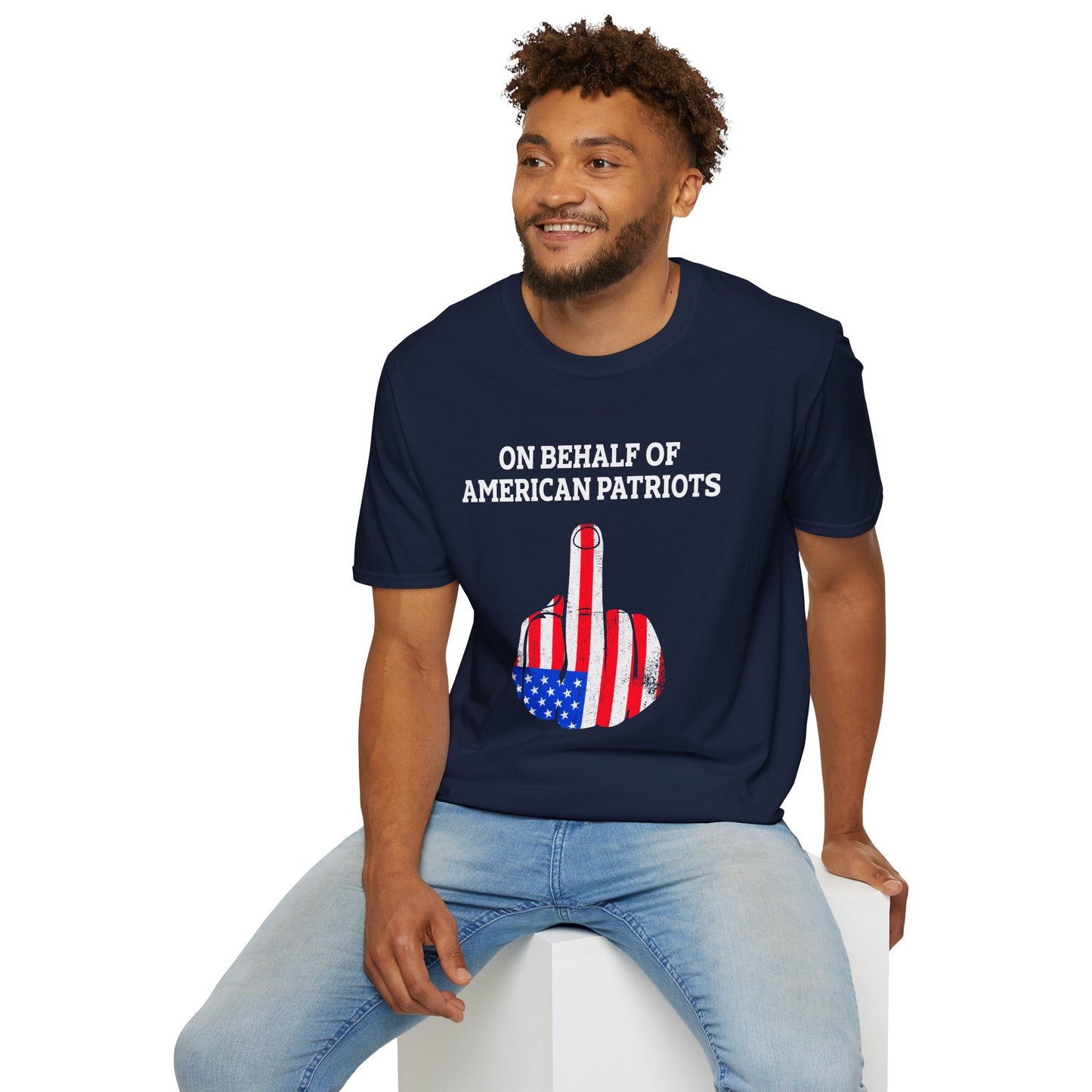 Patriotic Graphic Tee, Funny T-Shirt for Freedom Lovers, Gift for Veterans, Independence Day Wear, Casual Everyday Style - 13653