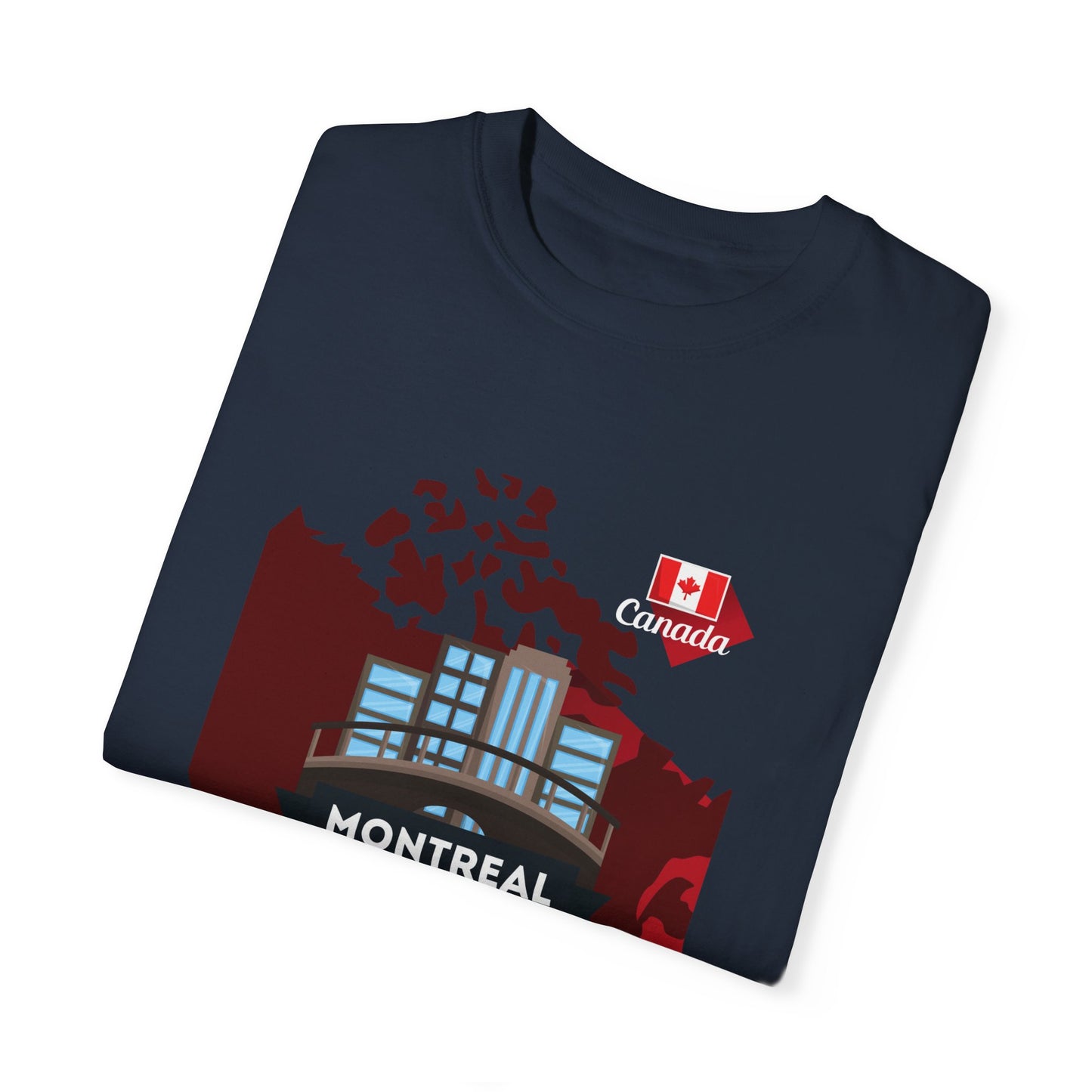 Montreal Graphic Unisex T-Shirt - Perfect for Travelers & Locals - 12201
