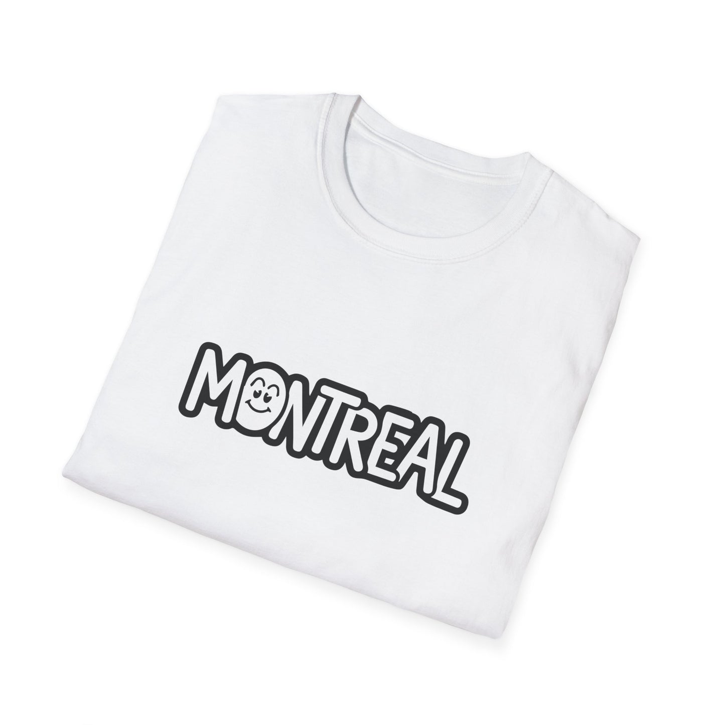 Montreal Unisex Softstyle T-Shirt - Casual Streetwear Tee - 12192