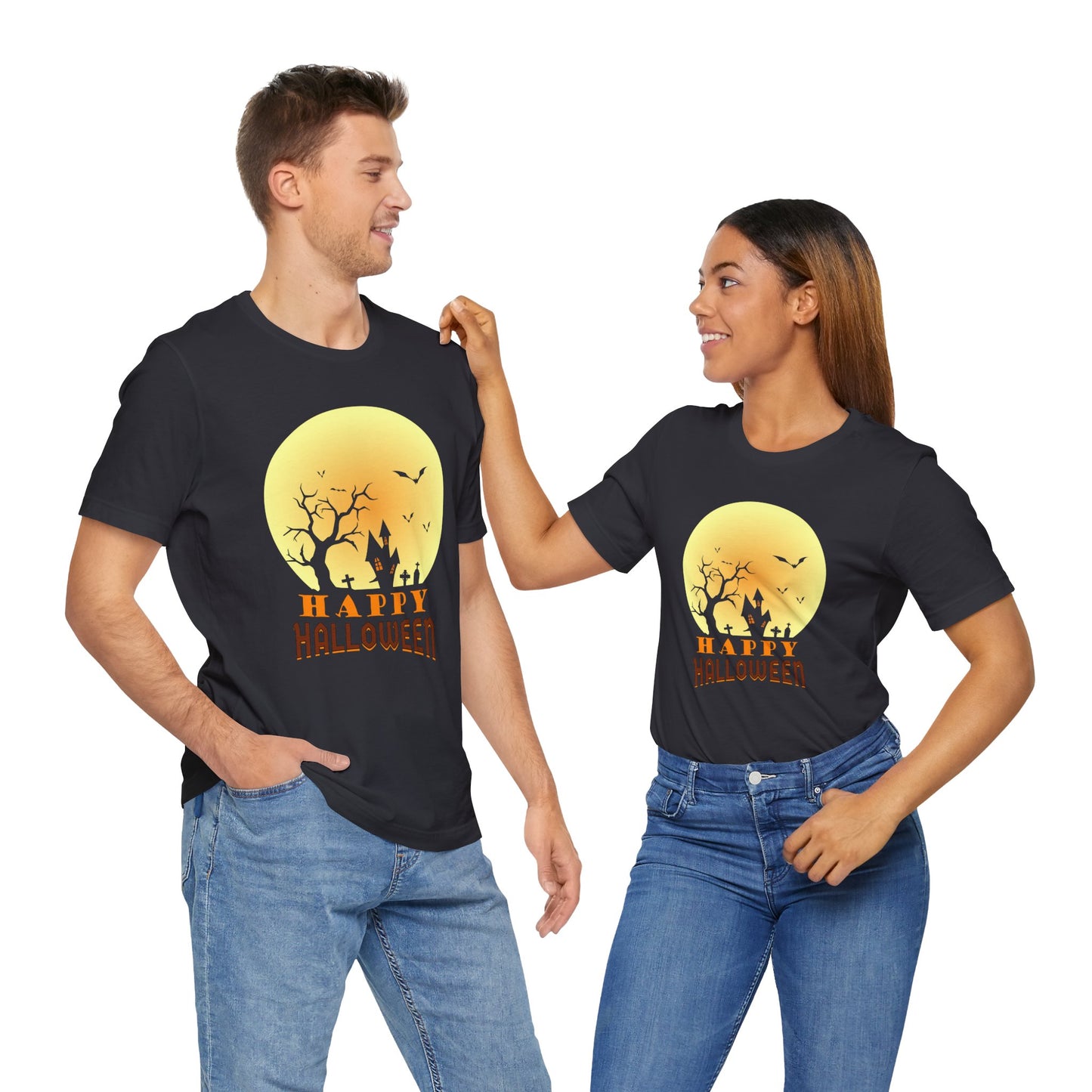 Happy Halloween - Unisex Jersey Short Sleeve Tee - 12311